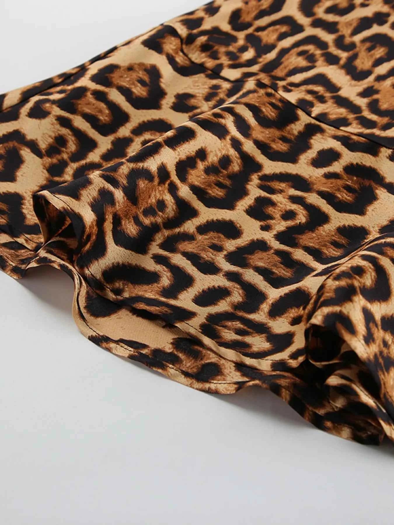 Leopard Print Mini Skirt for Trendy Fashion Lovers - Perfect for Every Occasion - Redemption By Ashley North