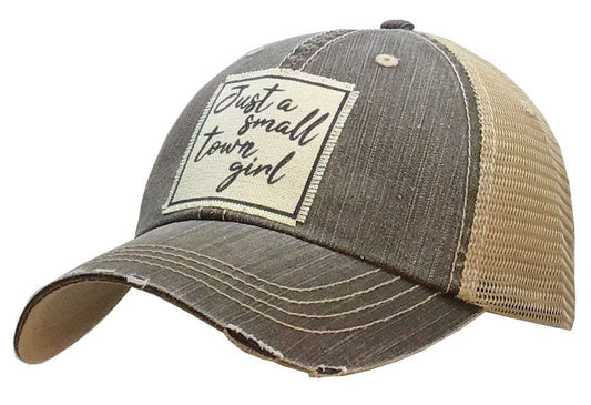 Distressed Trucker Cap for Stylish Casual Wear - Redemption By Ashley North
