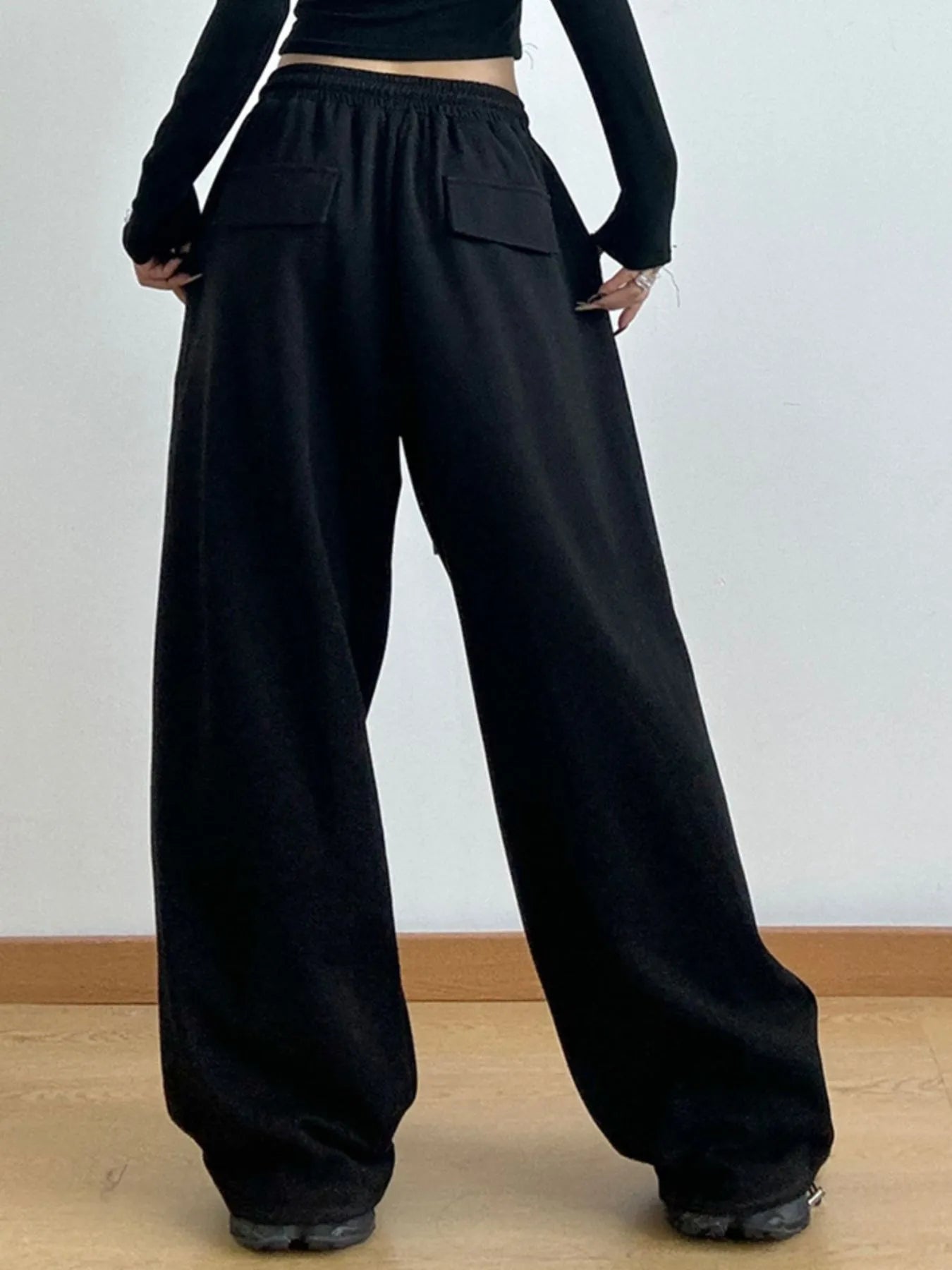 Drawstring Wide Leg Pants for Ultimate Comfort and Trendy Style - Redemption By Ashley North