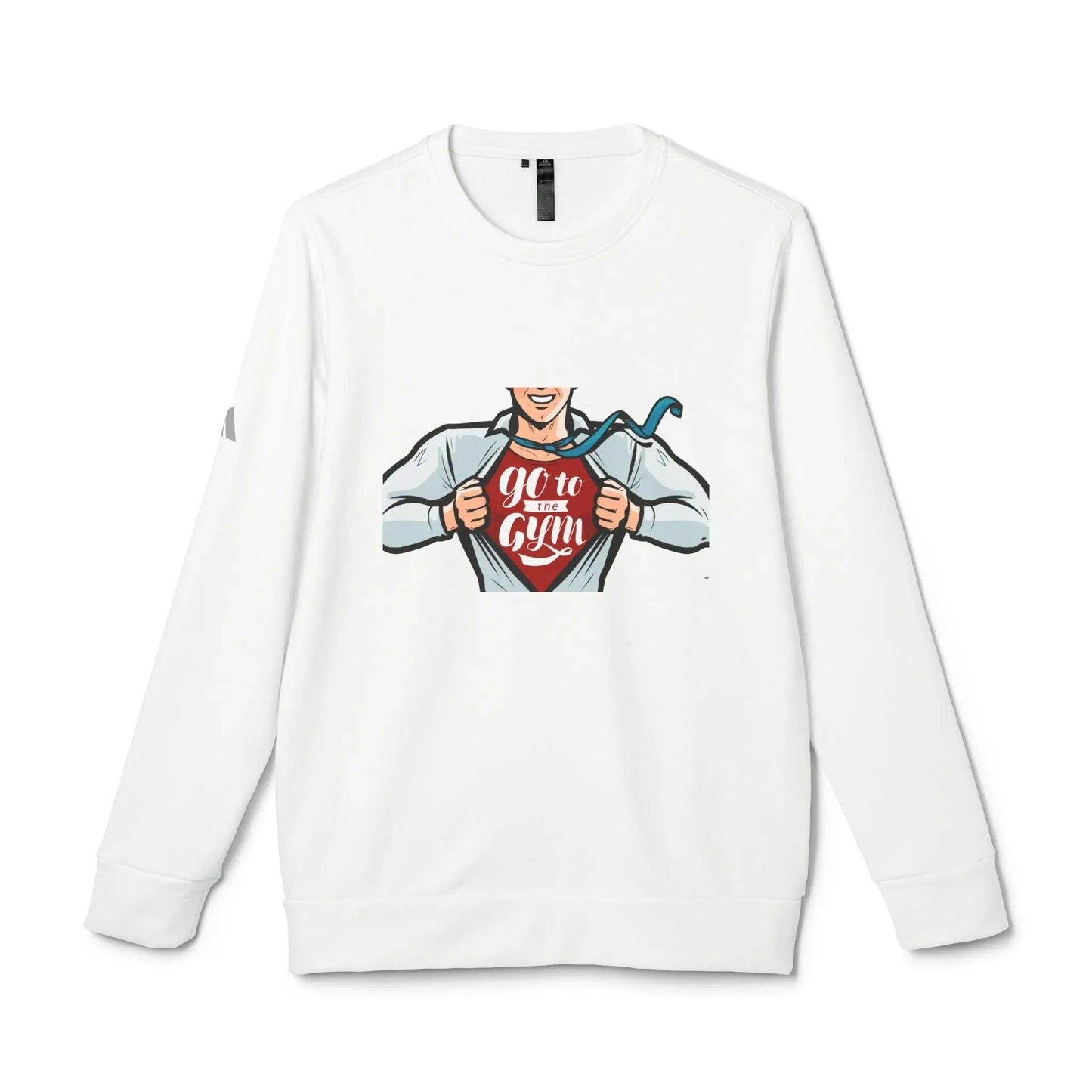 Go to the Gym Unisex Fleece Crew Neck Sweatshirt - Comfortable Unisex Fleece Crew Neck Sweatshirt for All Athletes - Redemption By Ashley North