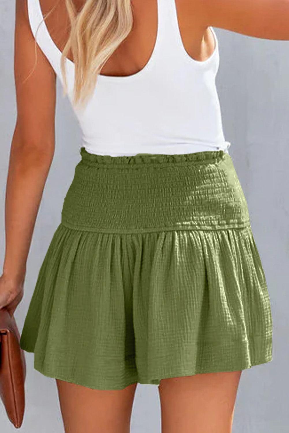 Smocked Waistband Shorts for Comfortable Style and Fit - Redemption By Ashley North