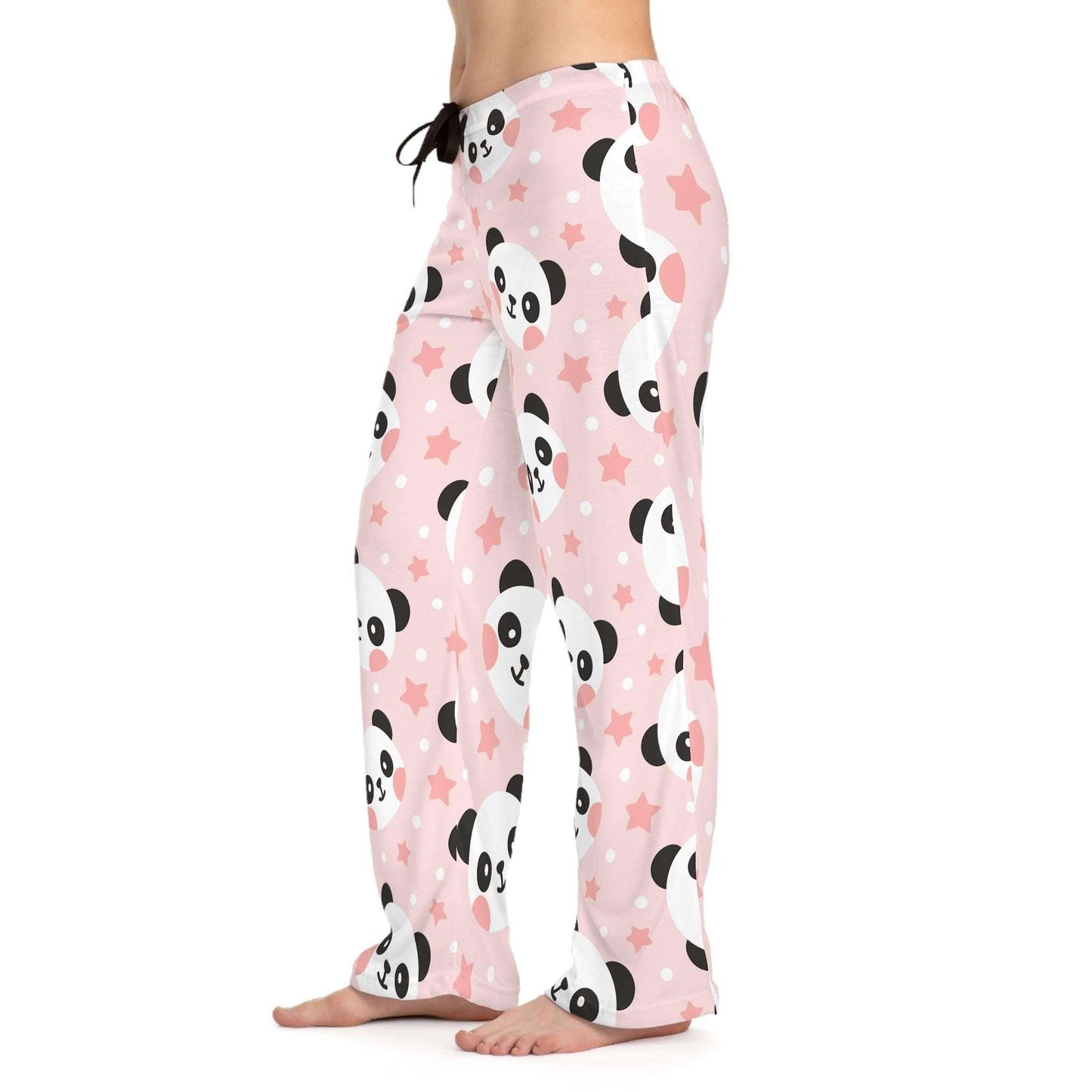 Panda Pajama Pants for Women, Cute Animal Print Sleepwear, Comfy PJ Bottoms, Relaxing Nightwear, Ideal Gift for Her - Redemption By Ashley North