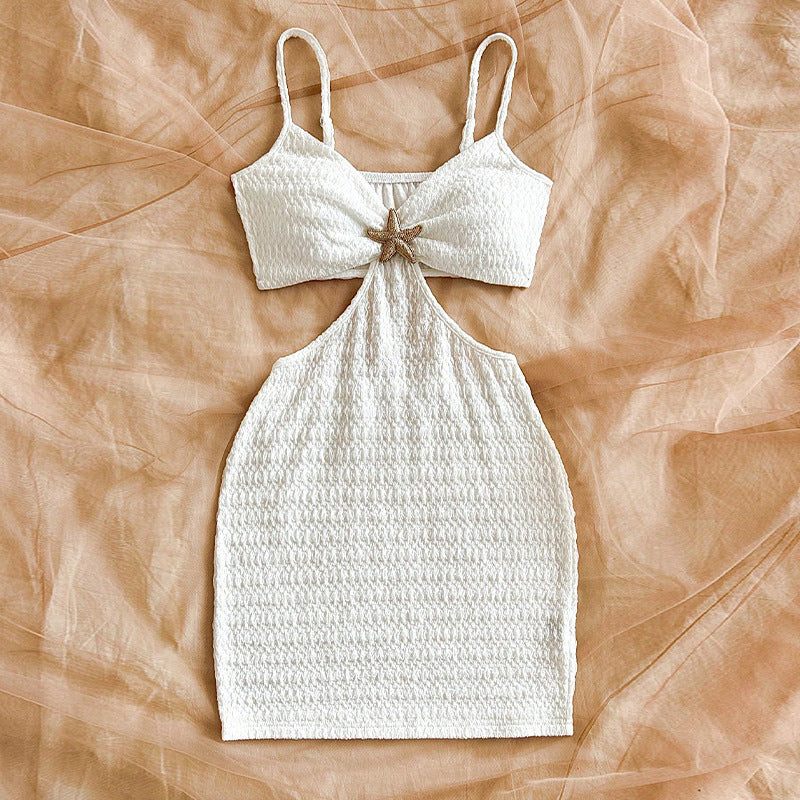 Backless Beach Dress - Sexy Sling Dress for Summer Fun - Redemption By Ashley North