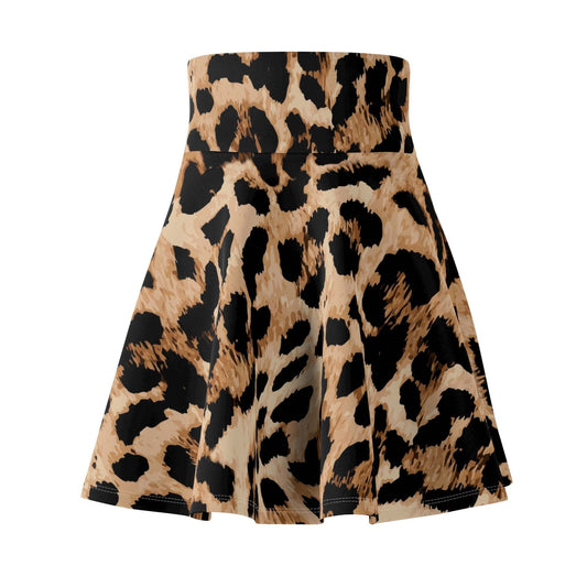 Wildly Chic Leopard Print Skater Skirt | Trendy Casual Wear for Spring/Summer | Everyday & Party Outfit - Redemption By Ashley North