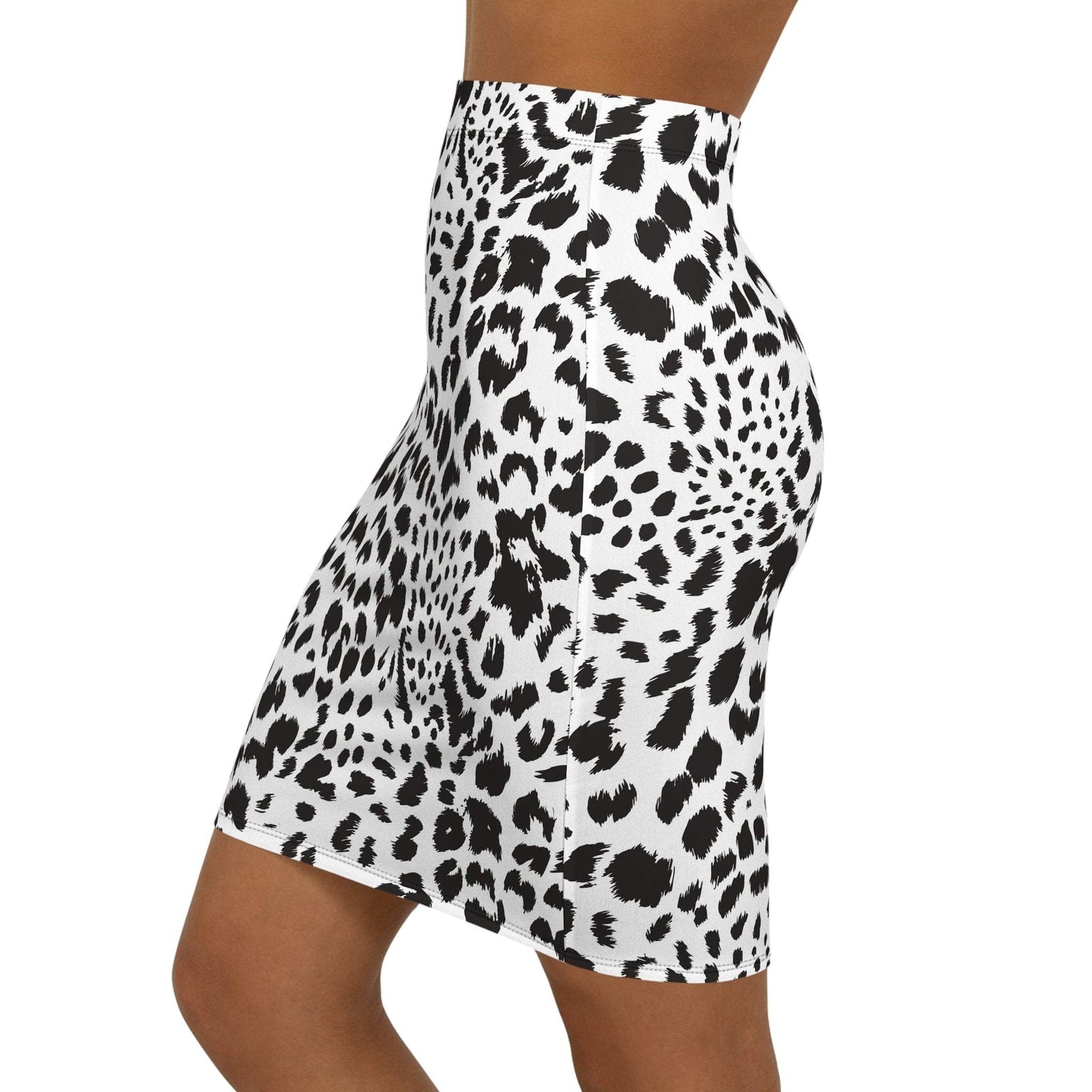Women's Animal Print Pencil Skirt – Mid-Waist, Bold Print, Comfortable Fit - Redemption By Ashley North
