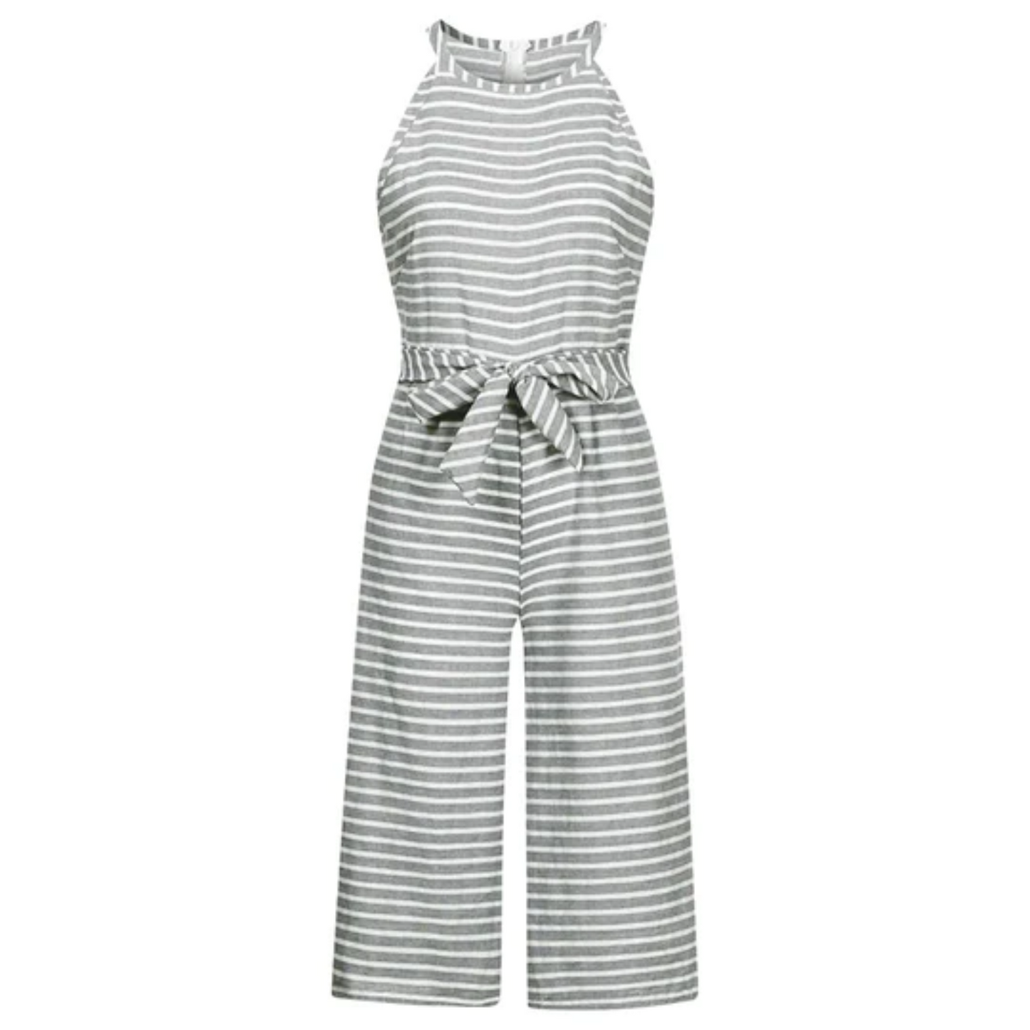 Trixie Women Striped Sleeveless Jumpsuit - Summer Fashion Essential - Redemption By Ashley North