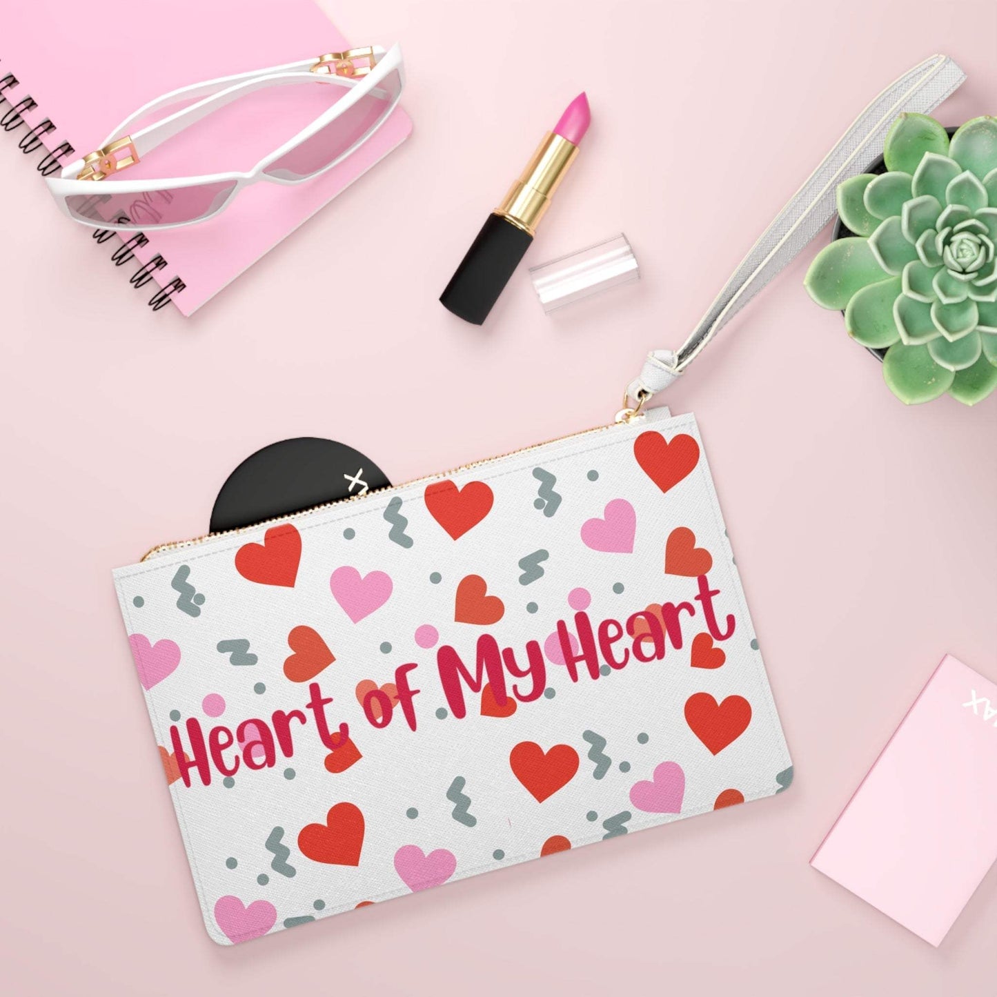 Heart of My Heart Heart Clutch Bag - Redemption By Ashley North