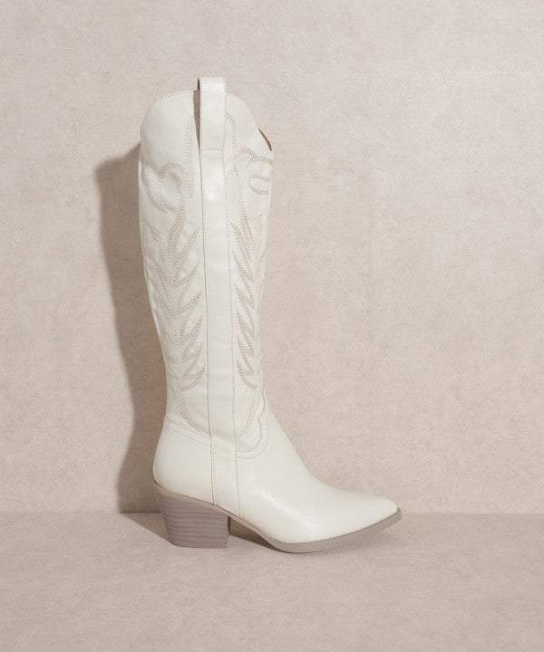 Oasis Society Samara Embroidered Tall Boot for Stylish Comfort - Redemption By Ashley North