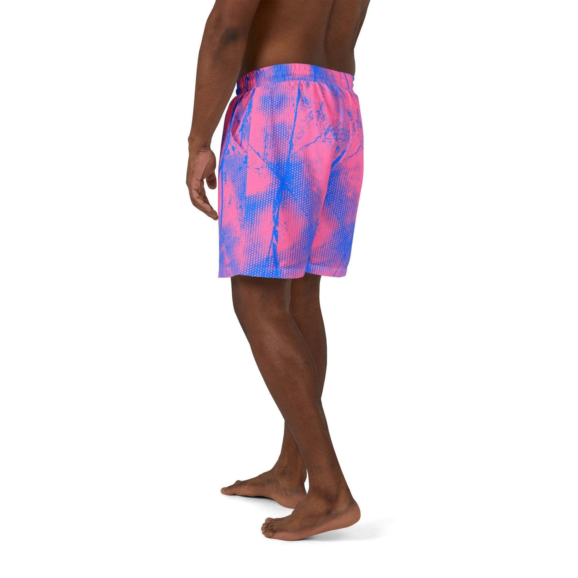 Vibrant Tie-Dye Swim Shorts - Unisex Beachwear for Summer Pool Parties and Vacation - Redemption By Ashley North