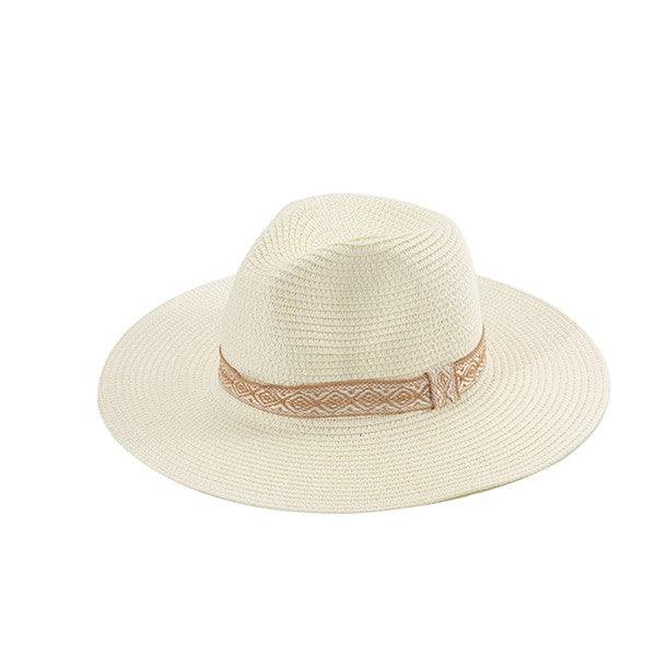Boho Straw Hat for Stylish Summer Look - Redemption By Ashley North