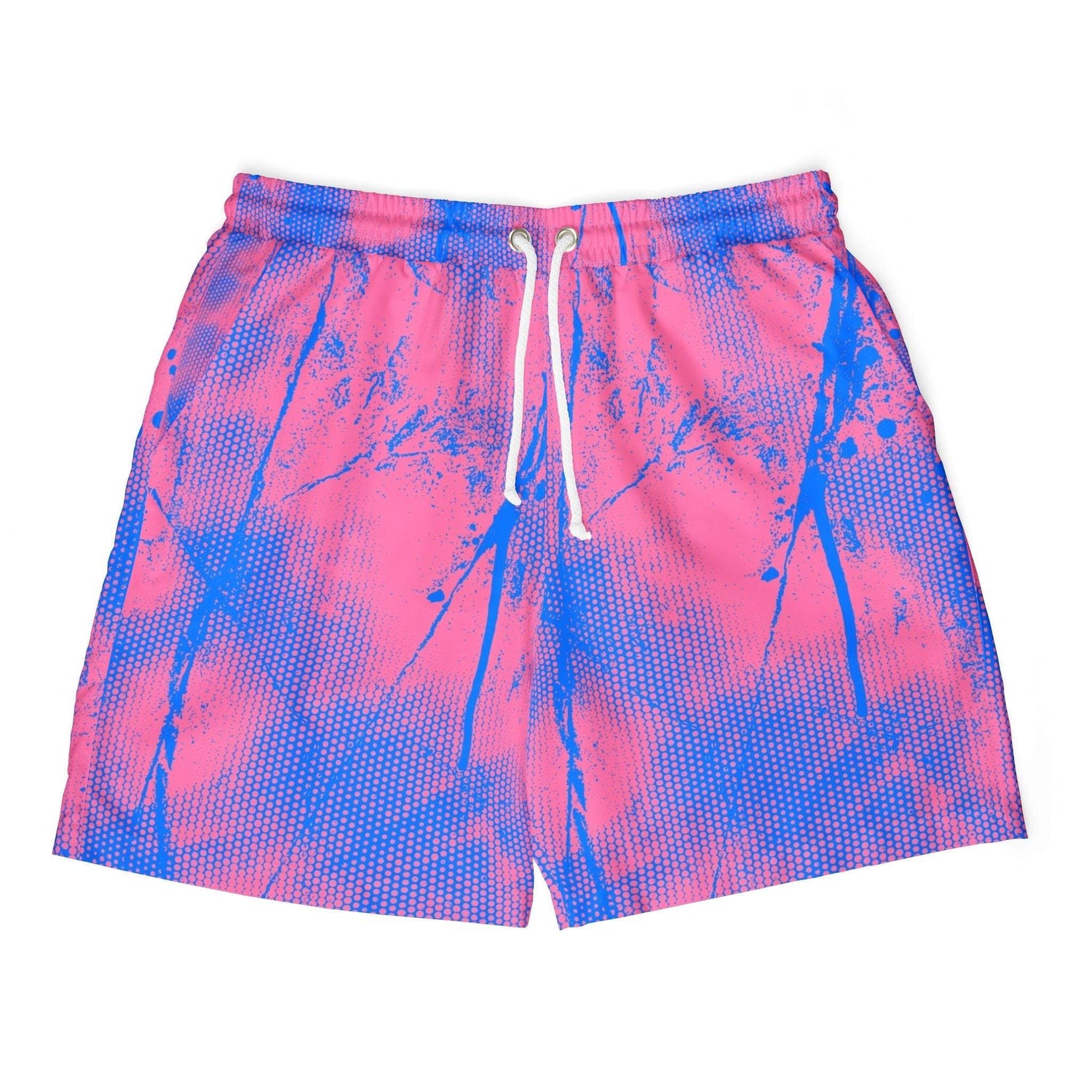 Vibrant Tie-Dye Swim Shorts - Unisex Beachwear for Summer Pool Parties and Vacation - Redemption By Ashley North