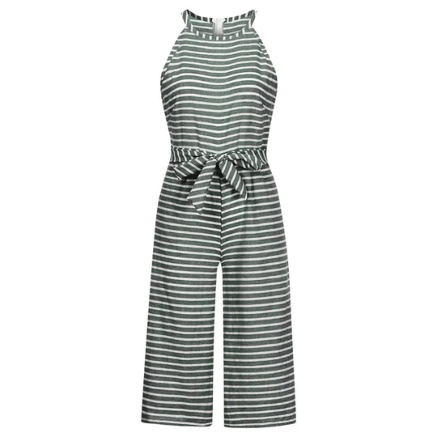 Trixie Women Striped Sleeveless Jumpsuit - Summer Fashion Essential - Redemption By Ashley North