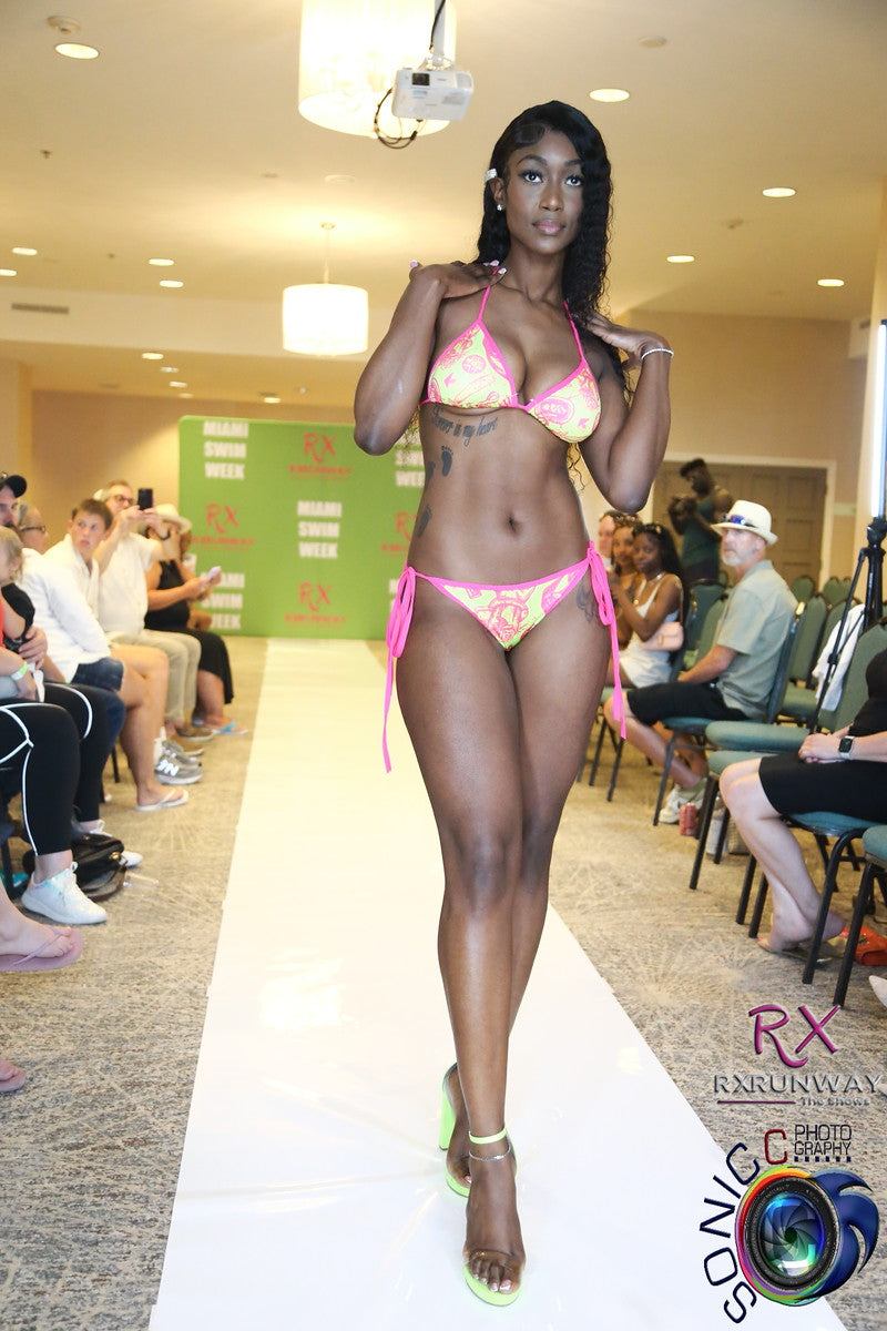 Vibrant Miami Swim Week Bikini - Trendy Womens Swimsuits for Your Summer Style - Redemption By Ashley North