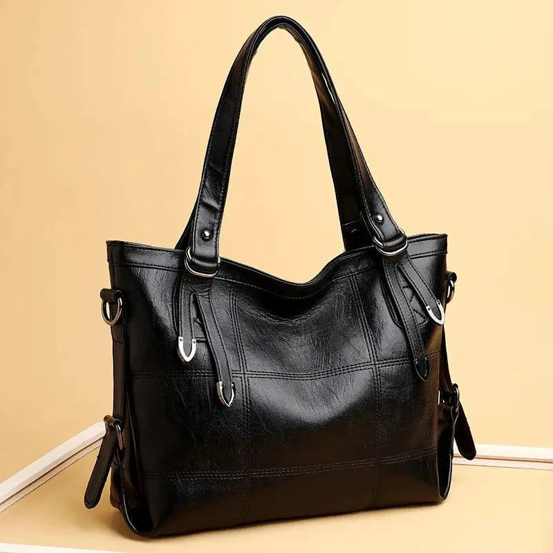 PU Leather Handbag - Stylish Medium Size for Everyday Use - Redemption By Ashley North