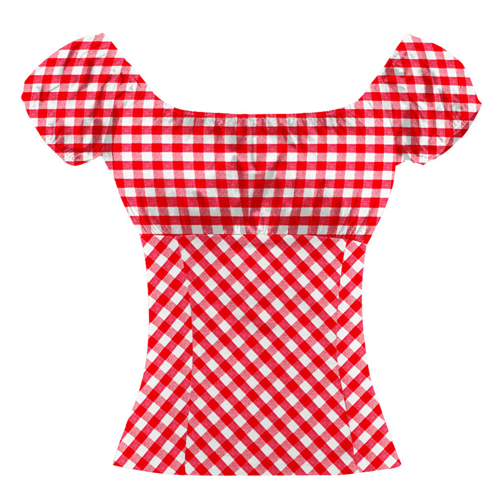Red and White Women's Clothing: Trendy and Sexy Short Sleeve Styles - Redemption By Ashley North