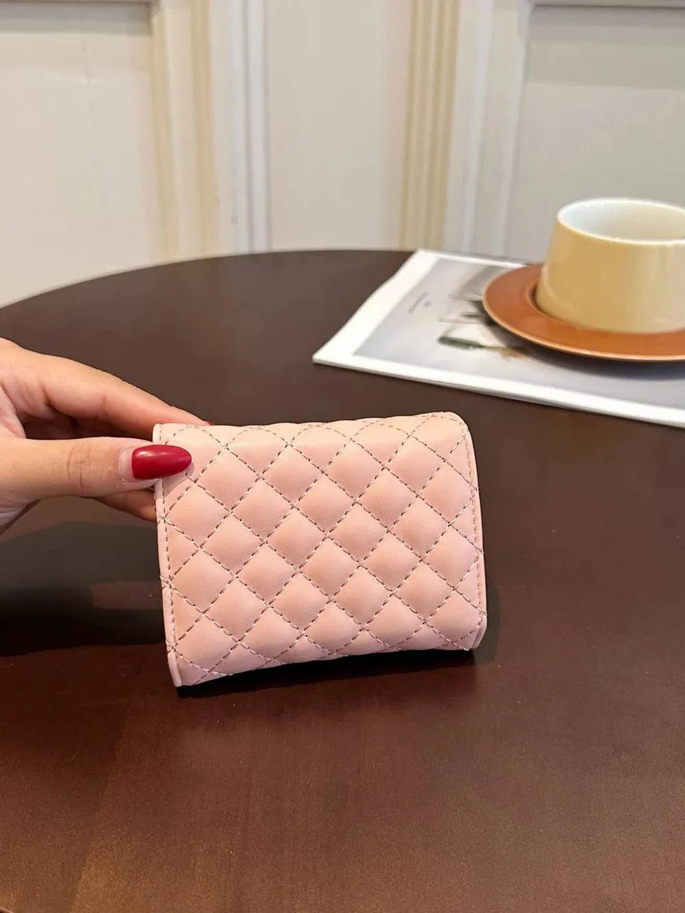 PU Leather Wallet - Solid Color Design - Redemption By Ashley North