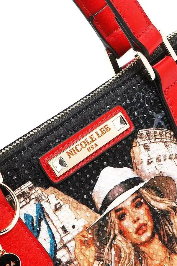 Nicole Lee USA Martha Travels Italy - Dome SatchelThe Martha Travels Italy slim dome-shaped satchel is a sleek, elegant handbag designed for just the essentials, making it perfect for the minimalist on the go. Its sRedemption By Ashley NorthNicole Lee USA