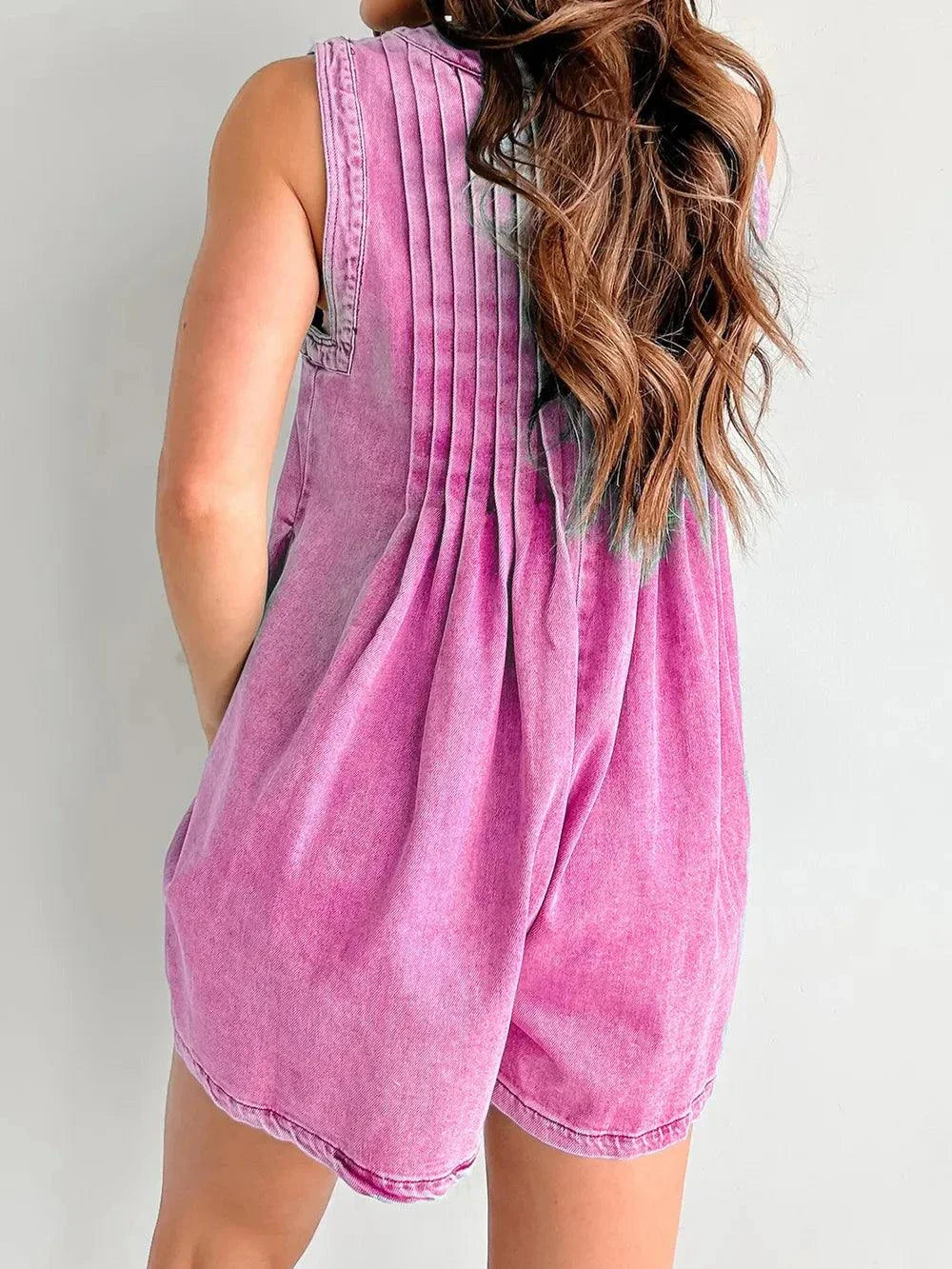 Tied Romper with Pockets - Stylish and Convenient Summer Wear - Redemption By Ashley North