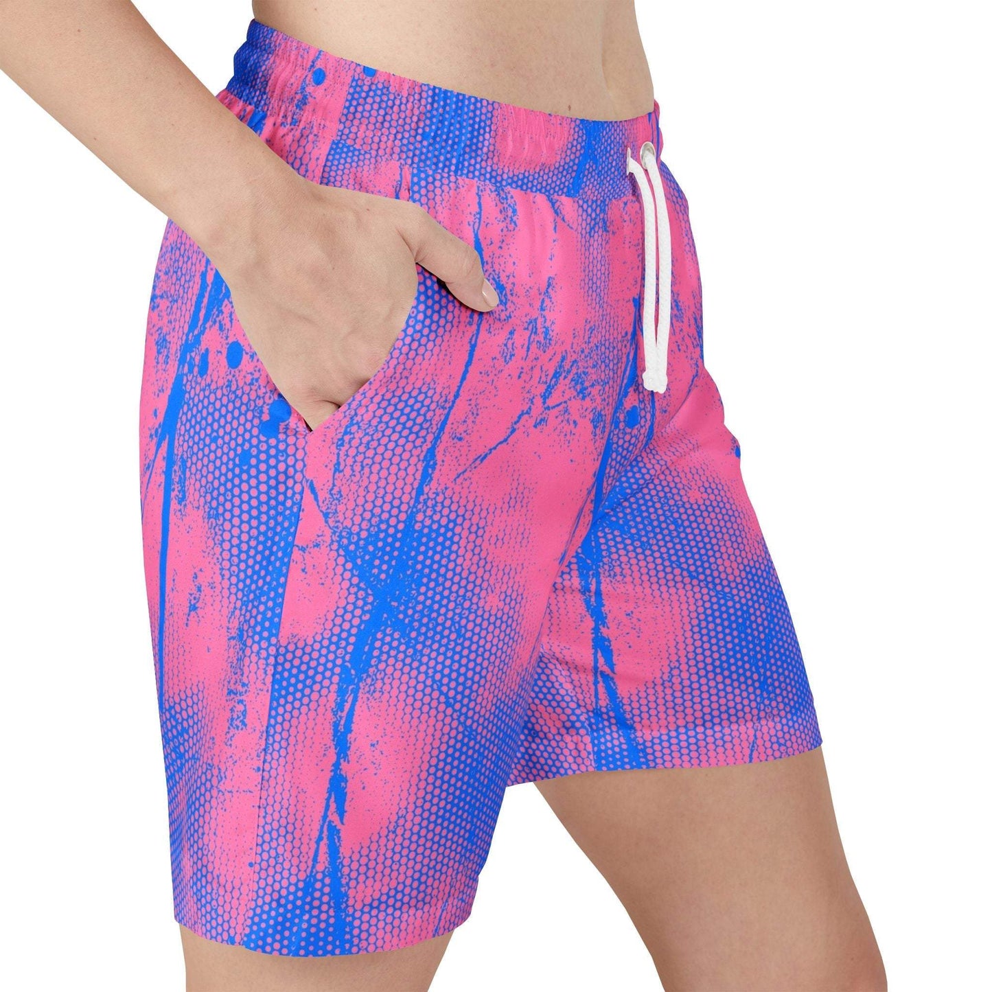 Vibrant Tie-Dye Swim Shorts - Unisex Beachwear for Summer Pool Parties and Vacation - Redemption By Ashley North