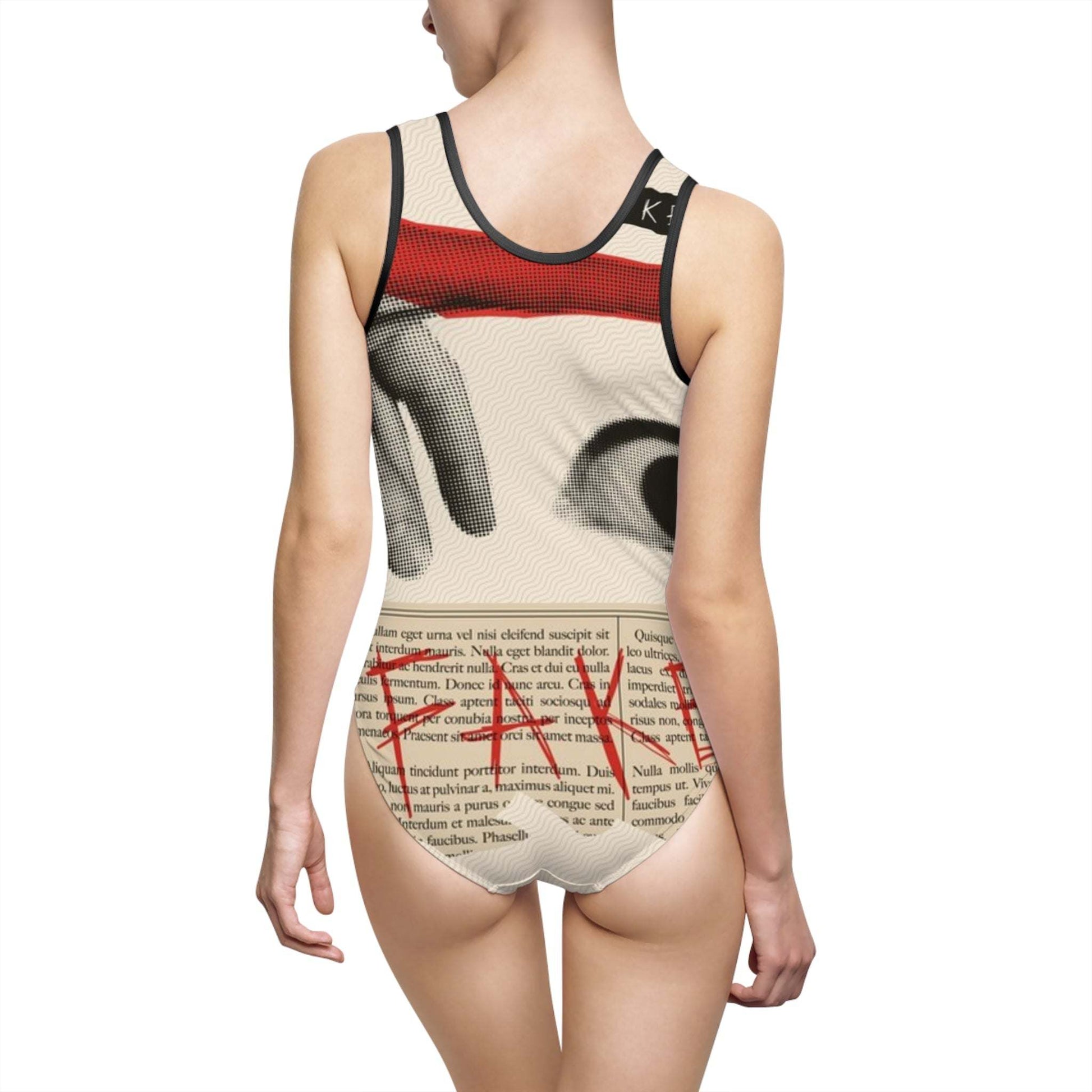 Chic Women's Swimsuit - Trendy One-Piece Bathing Suit for Beachwear and Summer Swimwear - Redemption By Ashley North