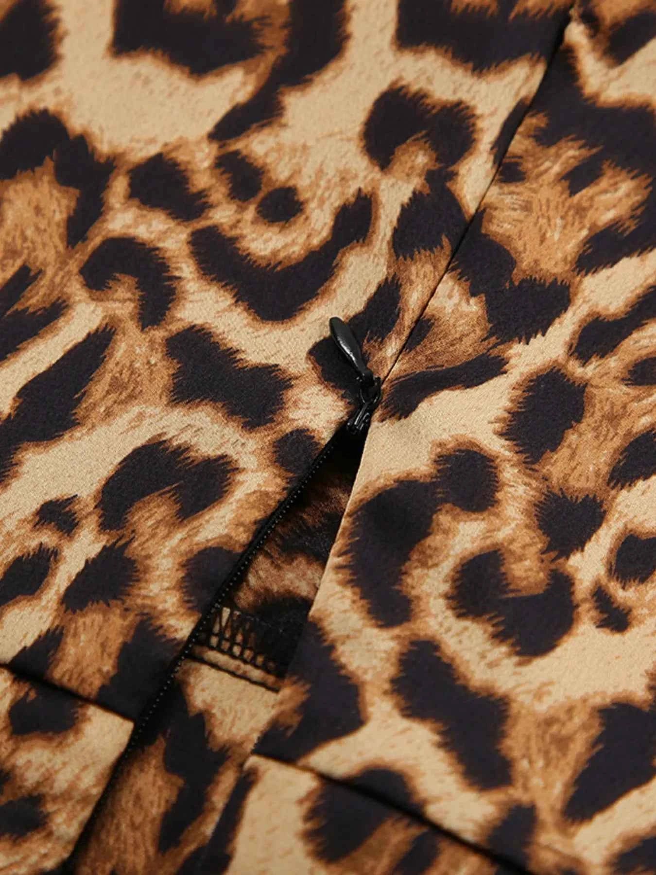 Leopard Print Mini Skirt for Trendy Fashion Lovers - Perfect for Every Occasion - Redemption By Ashley North