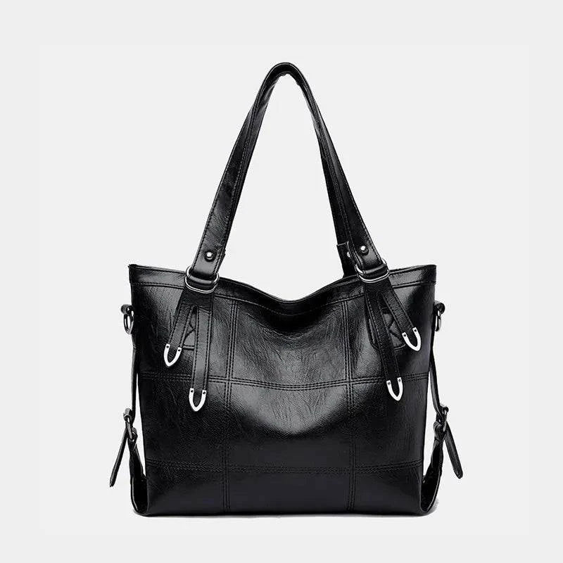 PU Leather Handbag - Stylish Medium Size for Everyday Use - Redemption By Ashley North