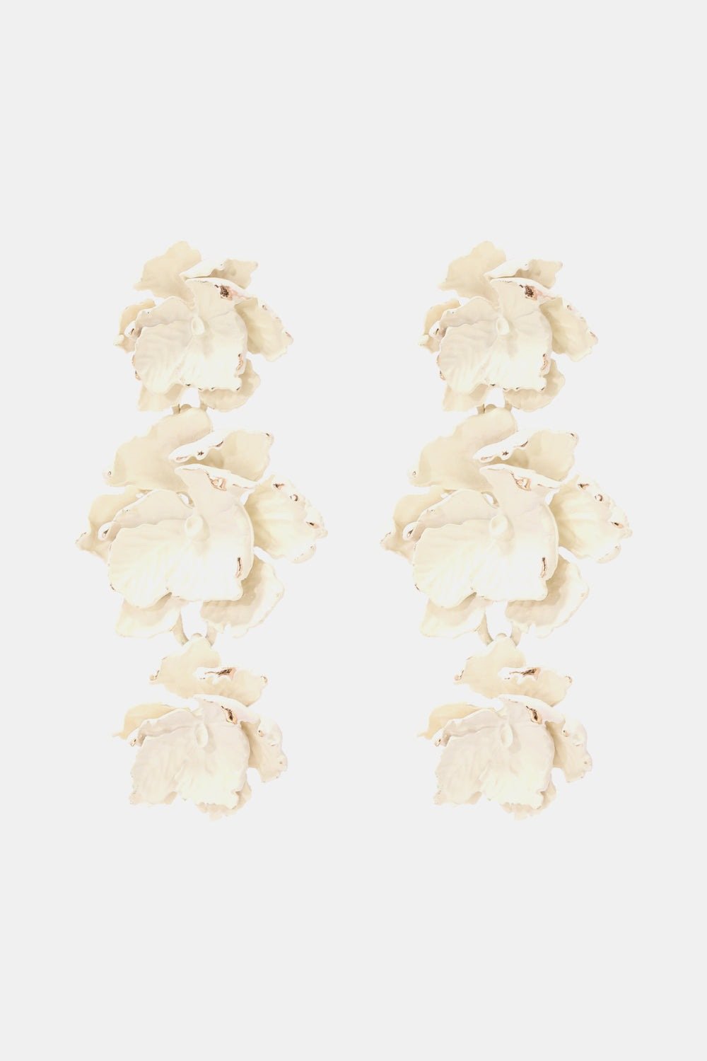 Flower Shape Zinc Alloy Dangle EarringsStyle: Modern
Material: Zinc alloy
Care: Avoid wearing during exercise, as sweat will react with the jewelry to produce silver chloride and copper sulfide, which cauRedemption By Ashley NorthFlower Shape Zinc Alloy