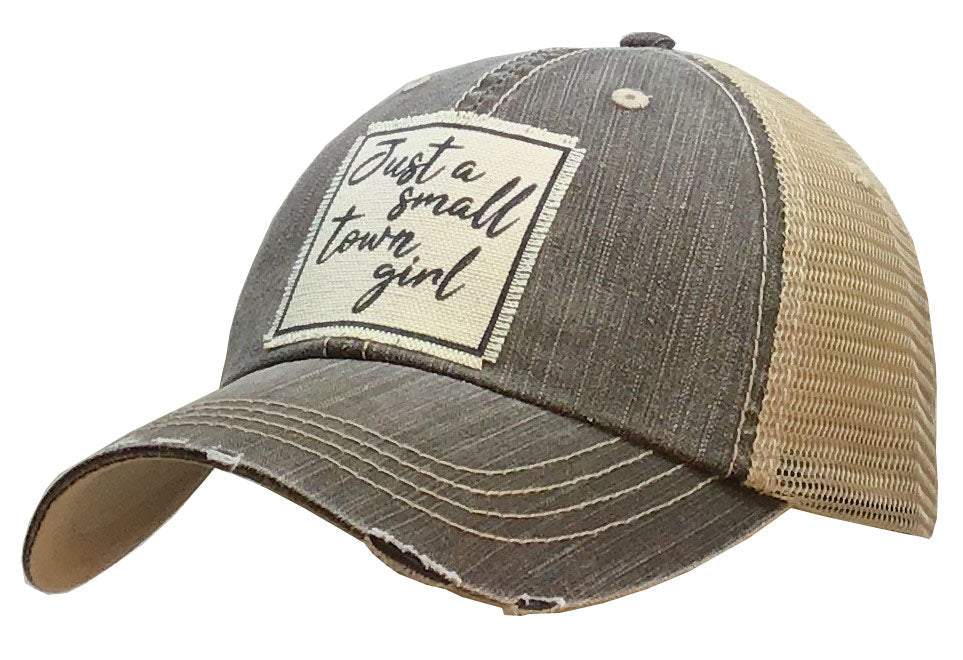 Distressed Trucker Cap for Stylish Casual Wear - Redemption By Ashley North