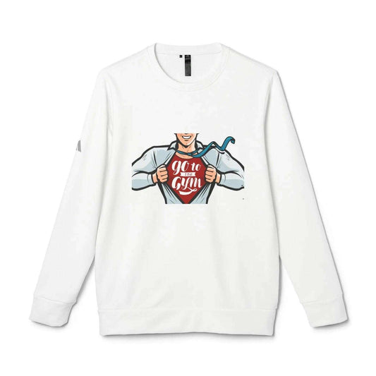 Go to the Gym Unisex Fleece Crew Neck Sweatshirt - Comfortable Unisex Fleece Crew Neck Sweatshirt for All Athletes - Redemption By Ashley North