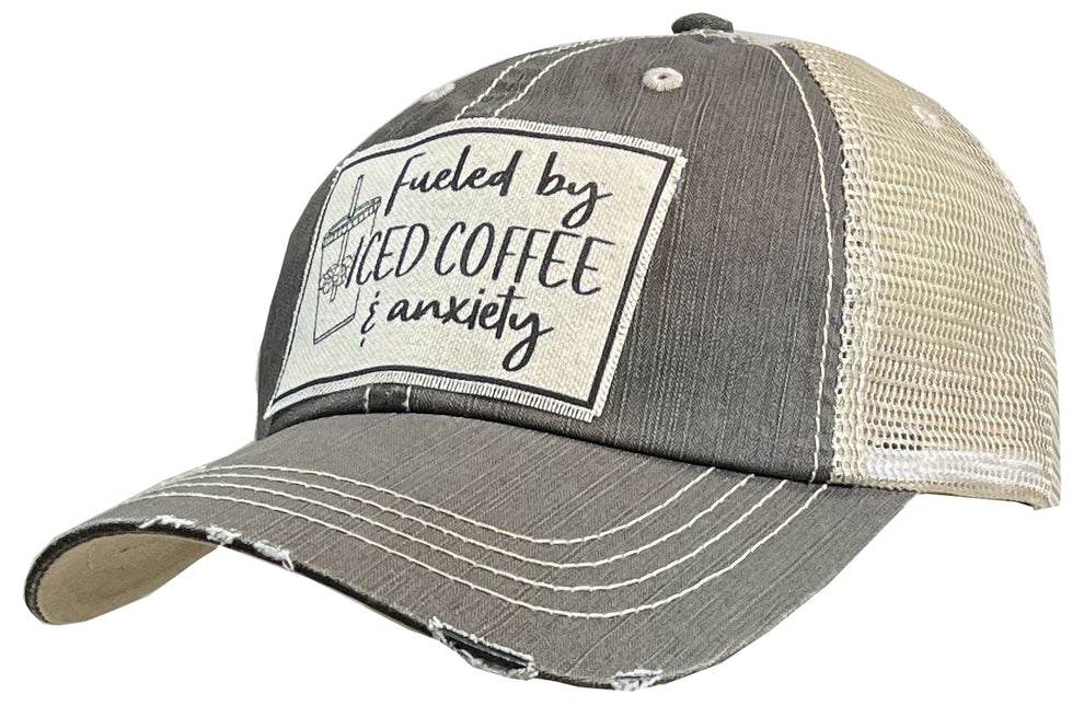 Distressed Trucker Cap for Stylish Casual Wear - Redemption By Ashley North