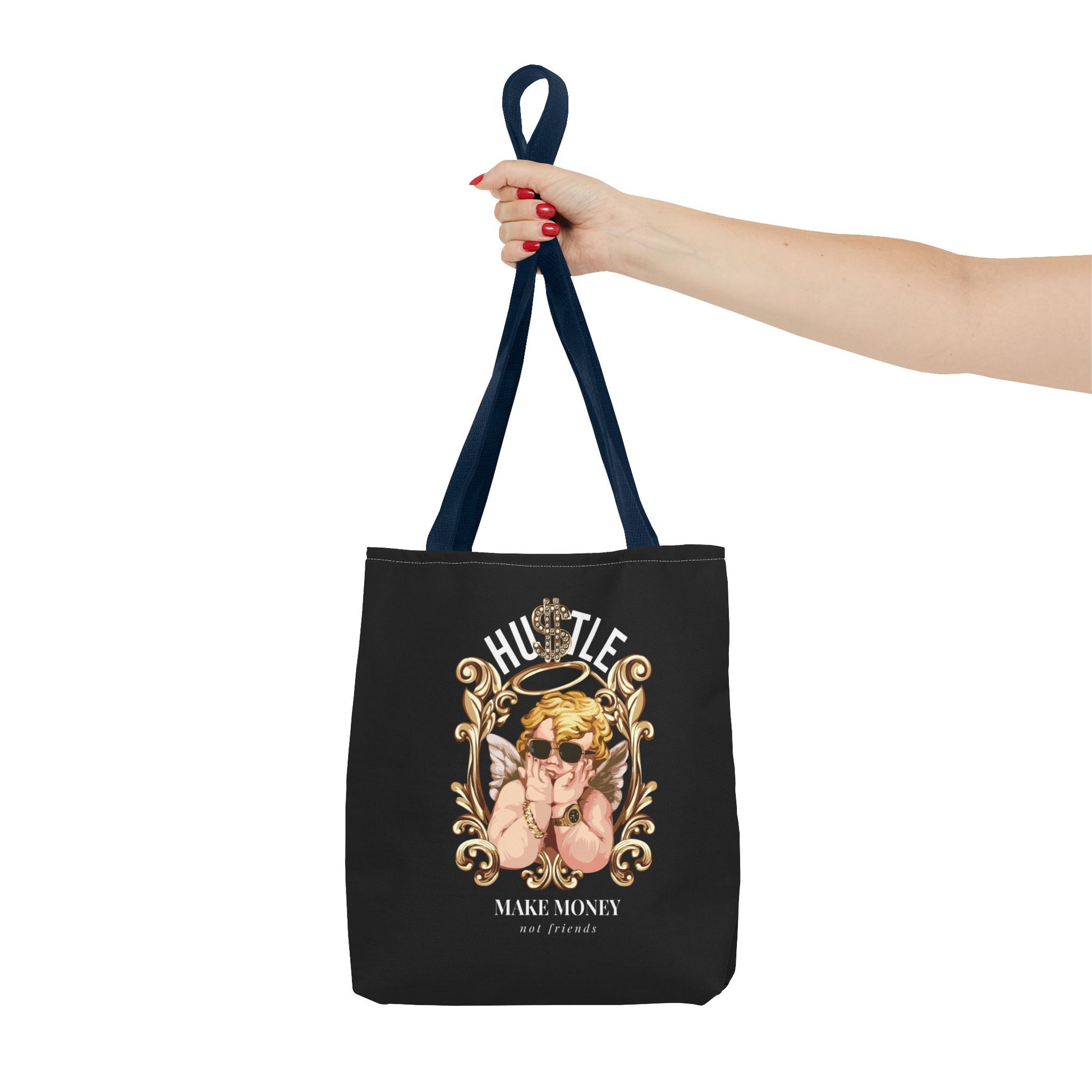 Chic Hustler Tote Bag | Stylish AOP Handbag for Entrepreneurs, Market Accessory, Gift for Creatives, Motivational Tote, Everyday Use.
