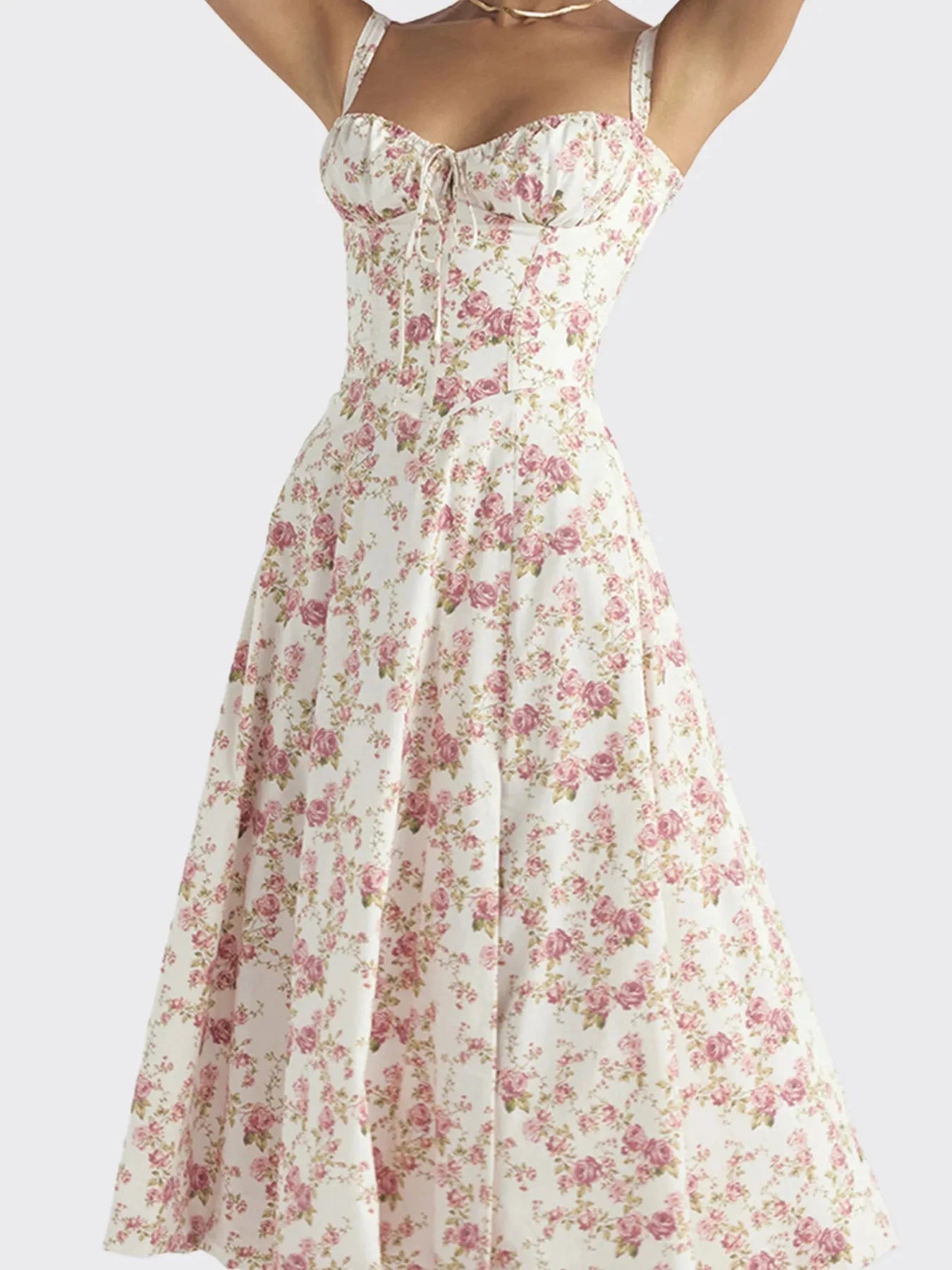 Full Size Plus Size Cami Dress with Slit and Sweetheart Neck - Redemption By Ashley North