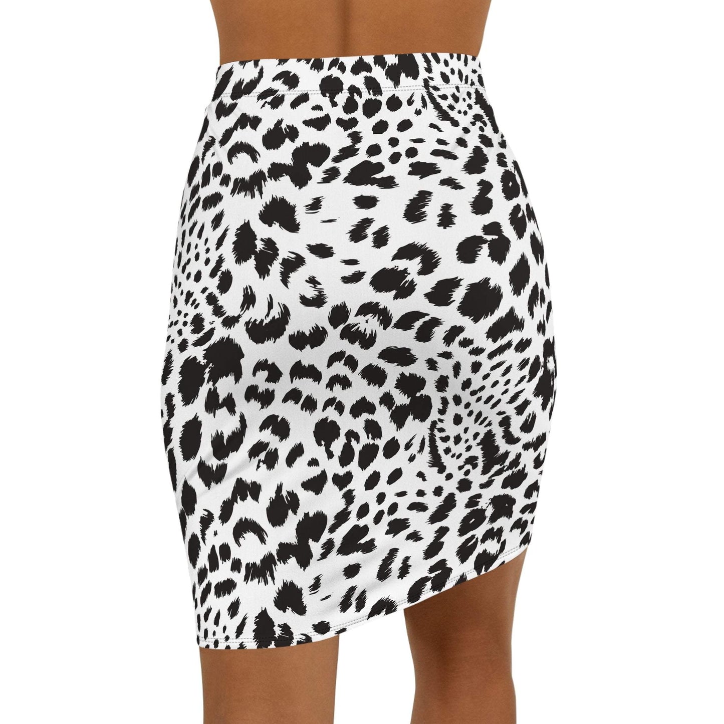 Women's Animal Print Pencil Skirt – Mid-Waist, Bold Print, Comfortable Fit - Redemption By Ashley North