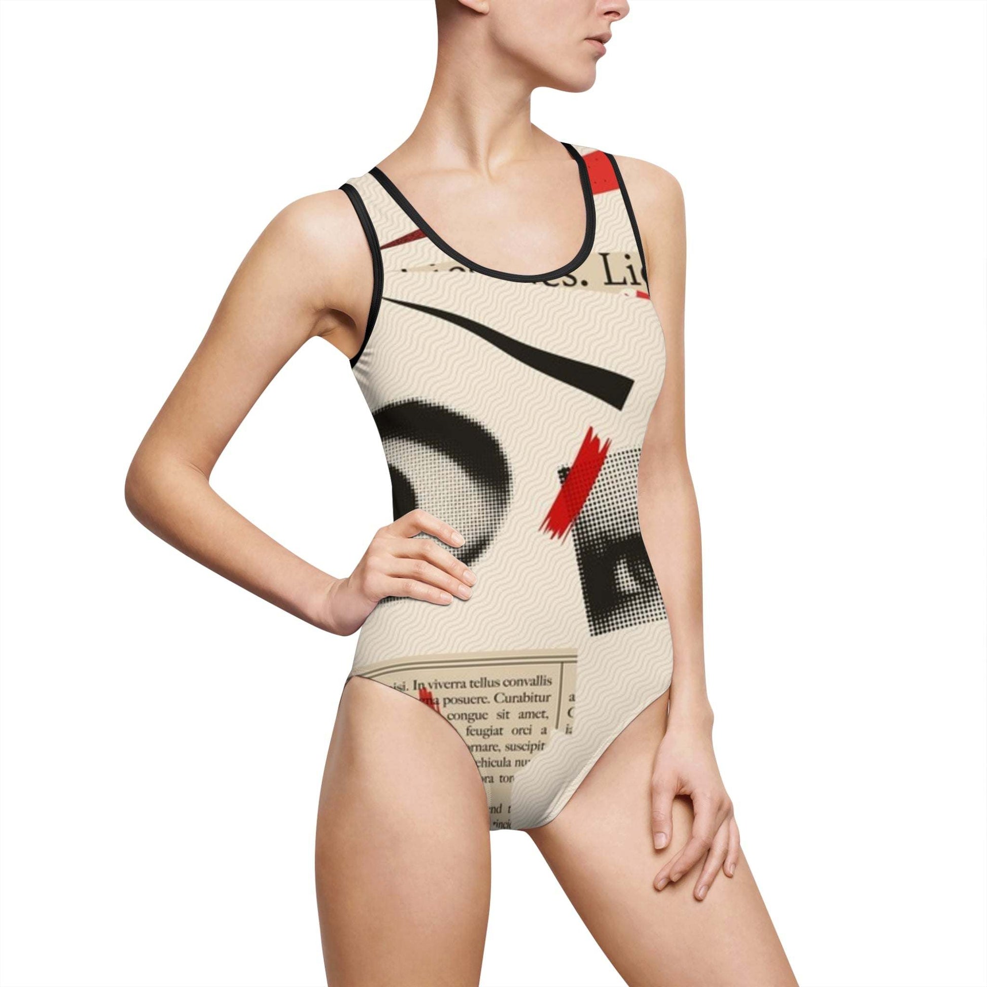 Chic Women's Swimsuit - Trendy One-Piece Bathing Suit for Beachwear and Summer Swimwear - Redemption By Ashley North