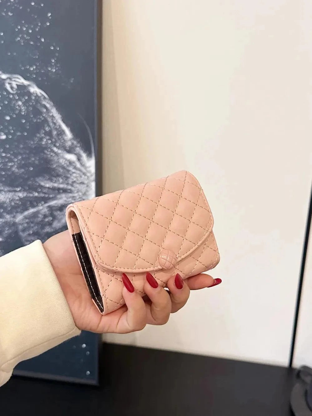 PU Leather Wallet - Solid Color Design - Redemption By Ashley North