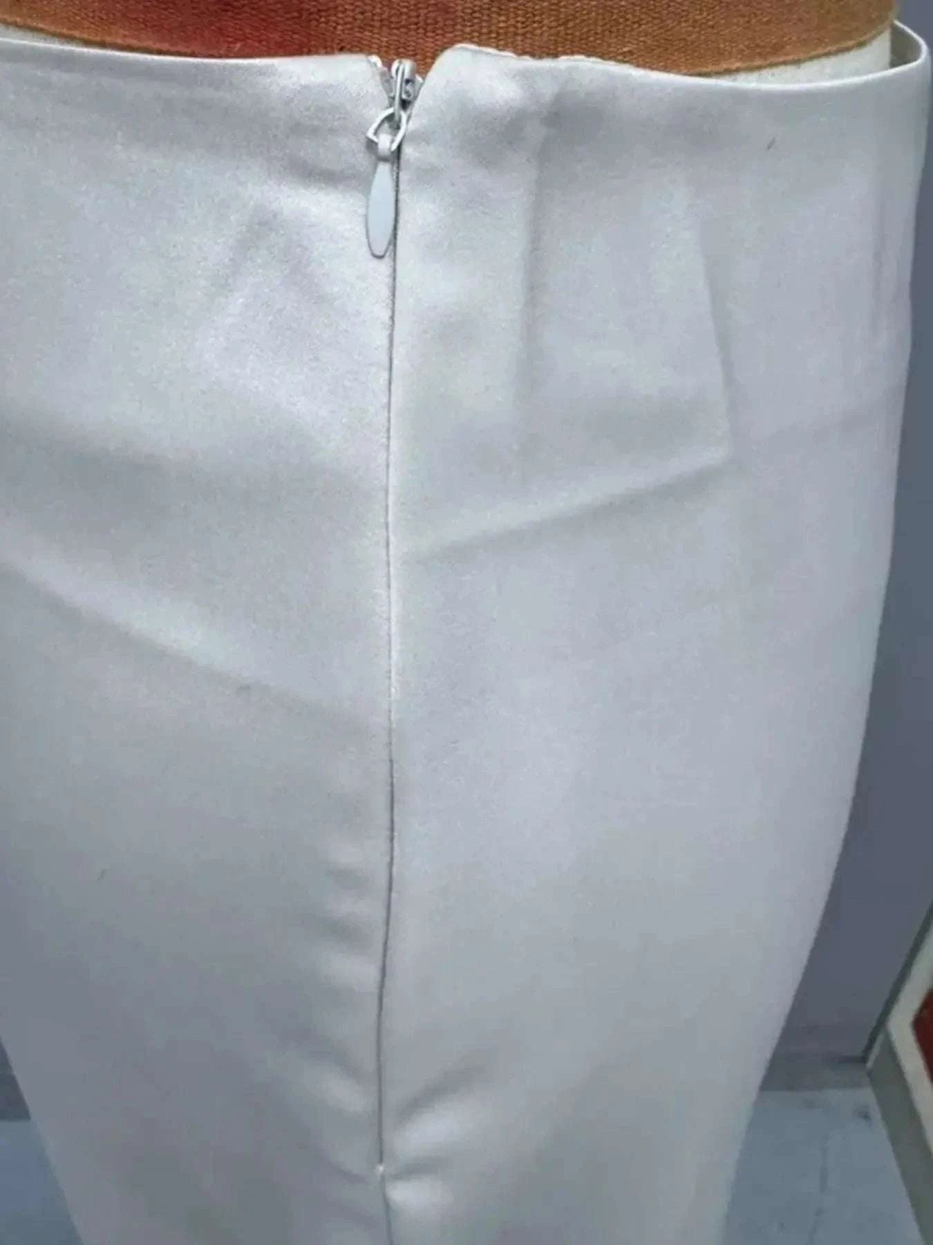 Asymmetric Midi Skirt with Fluted Hem - Redemption By Ashley North