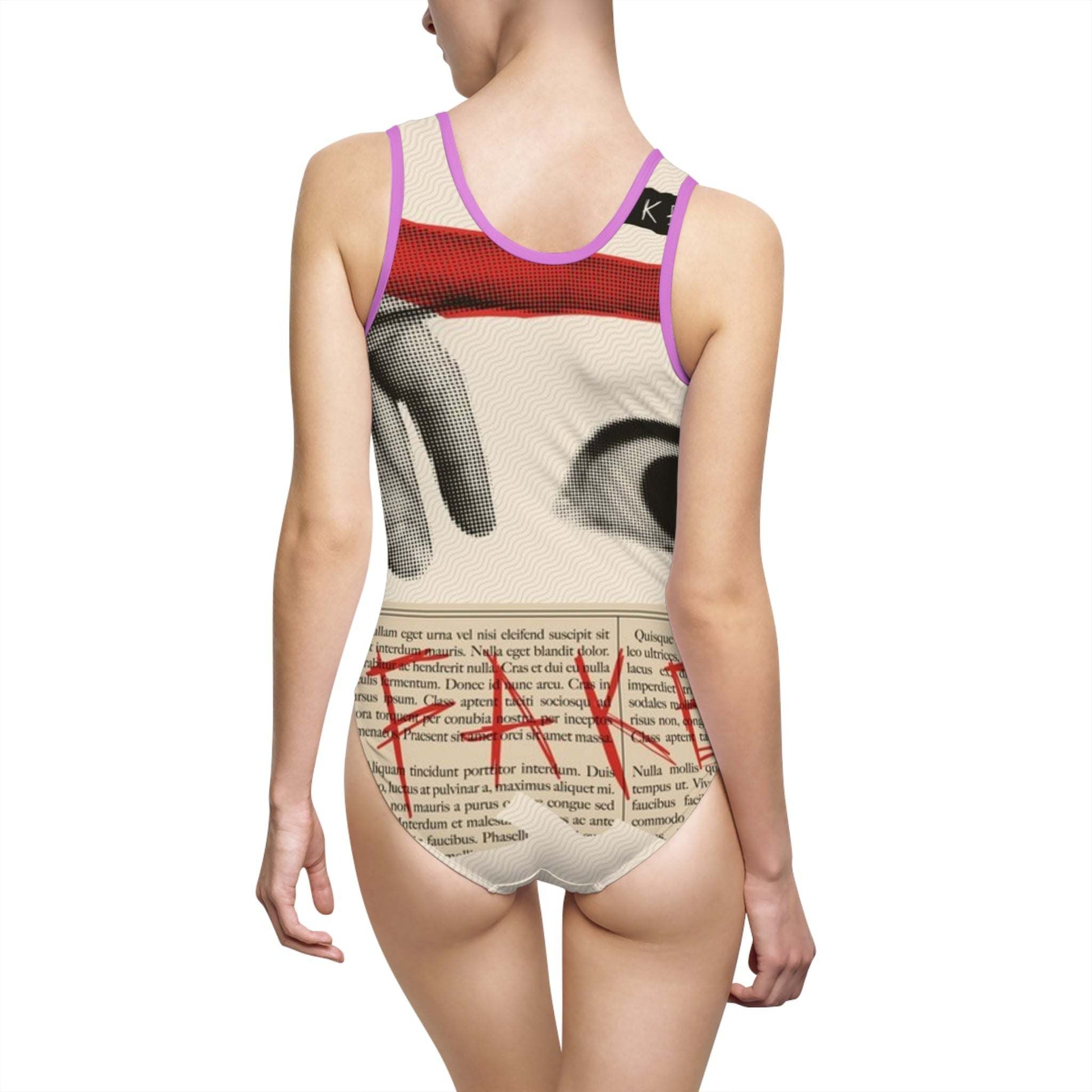 Chic Women's Swimsuit - Trendy One-Piece Bathing Suit for Beachwear and Summer Swimwear - Redemption By Ashley North