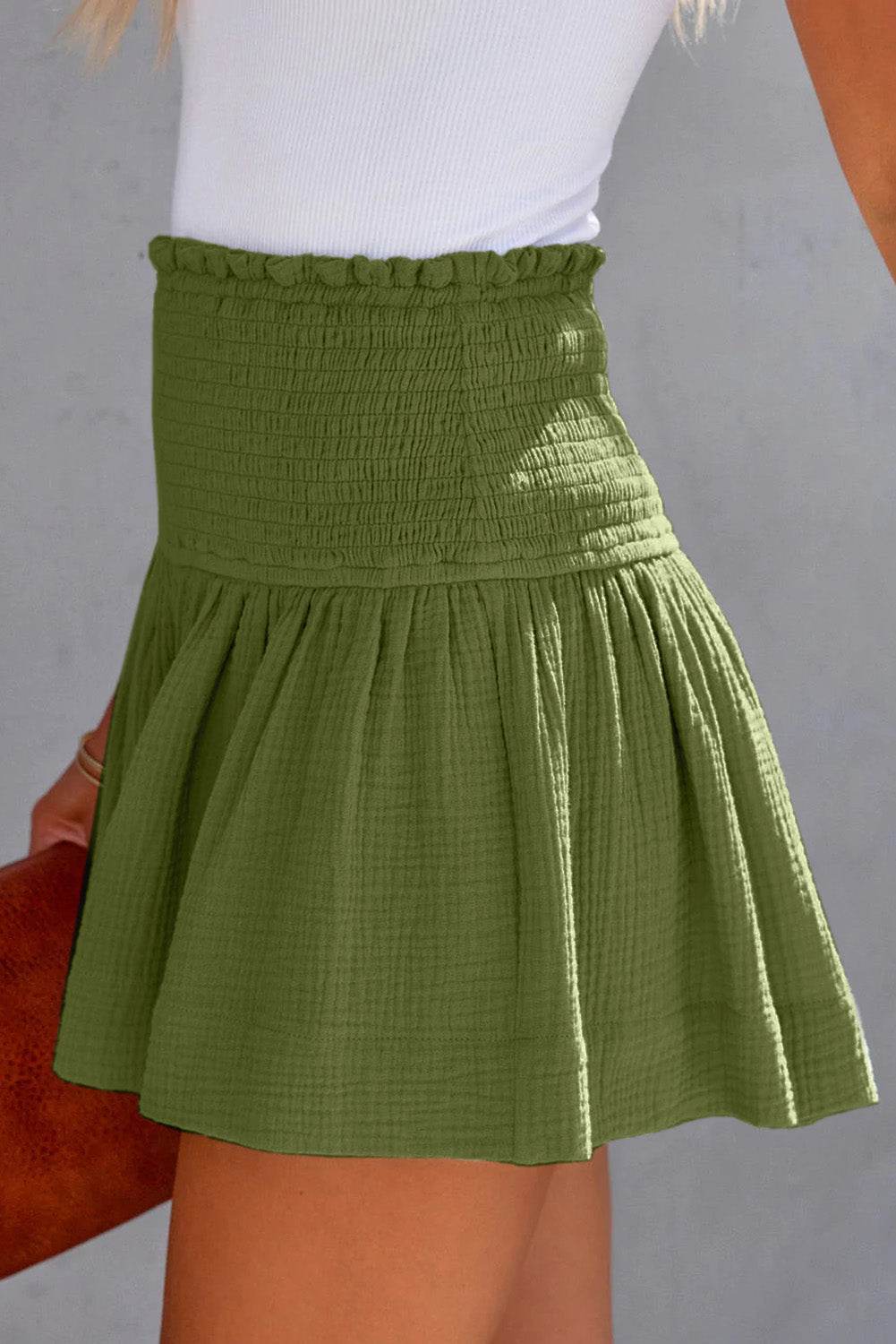 Smocked Waistband Shorts for Comfortable Style and Fit - Redemption By Ashley North