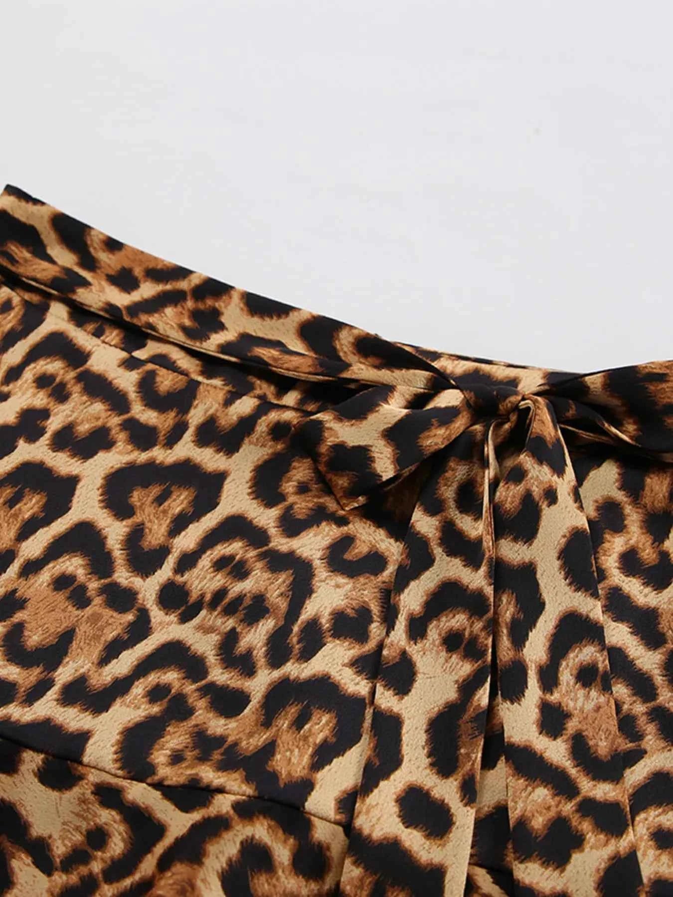 Leopard Print Mini Skirt for Trendy Fashion Lovers - Perfect for Every Occasion - Redemption By Ashley North