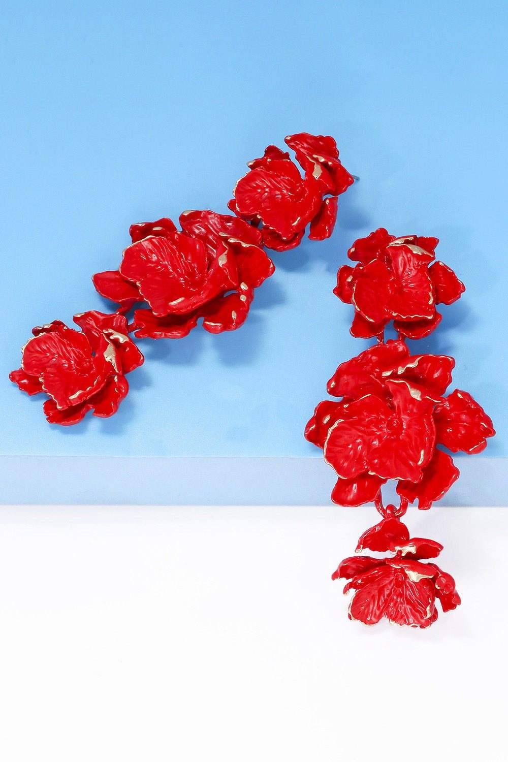 Flower Shape Zinc Alloy Dangle EarringsStyle: Modern
Material: Zinc alloy
Care: Avoid wearing during exercise, as sweat will react with the jewelry to produce silver chloride and copper sulfide, which cauRedemption By Ashley NorthFlower Shape Zinc Alloy