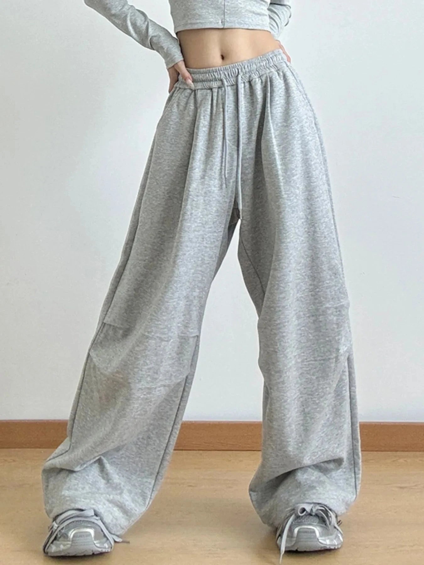 Drawstring Wide Leg Pants for Ultimate Comfort and Trendy Style - Redemption By Ashley North
