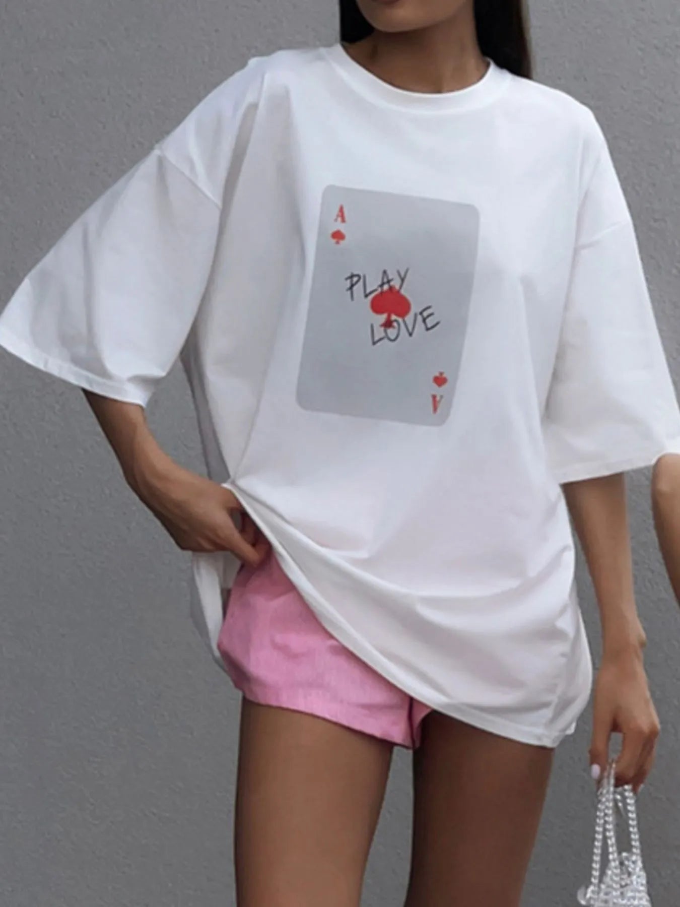 Graphic Round Neck T-Shirt for Stylish Comfort and Everyday Wear.