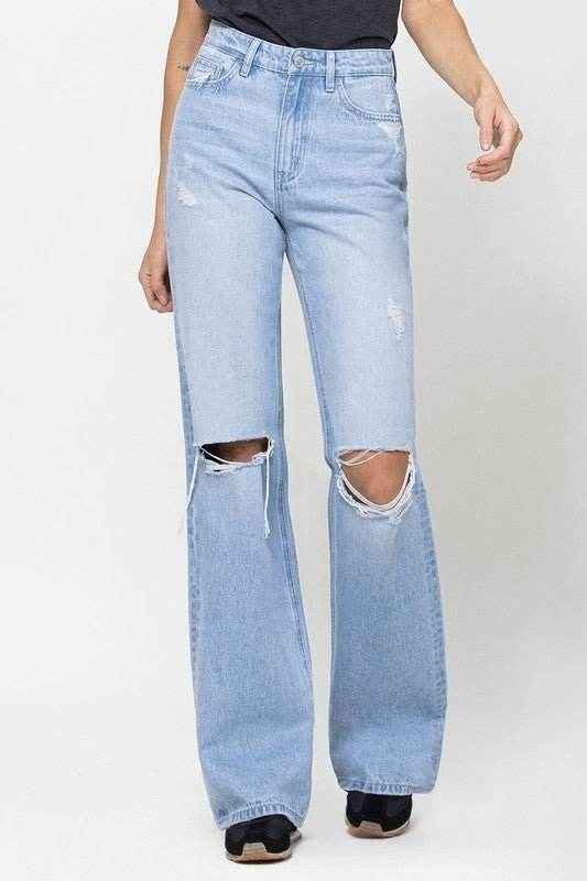 90's Vintage Flare Jeans for Retro Style and Comfort - Redemption By Ashley North