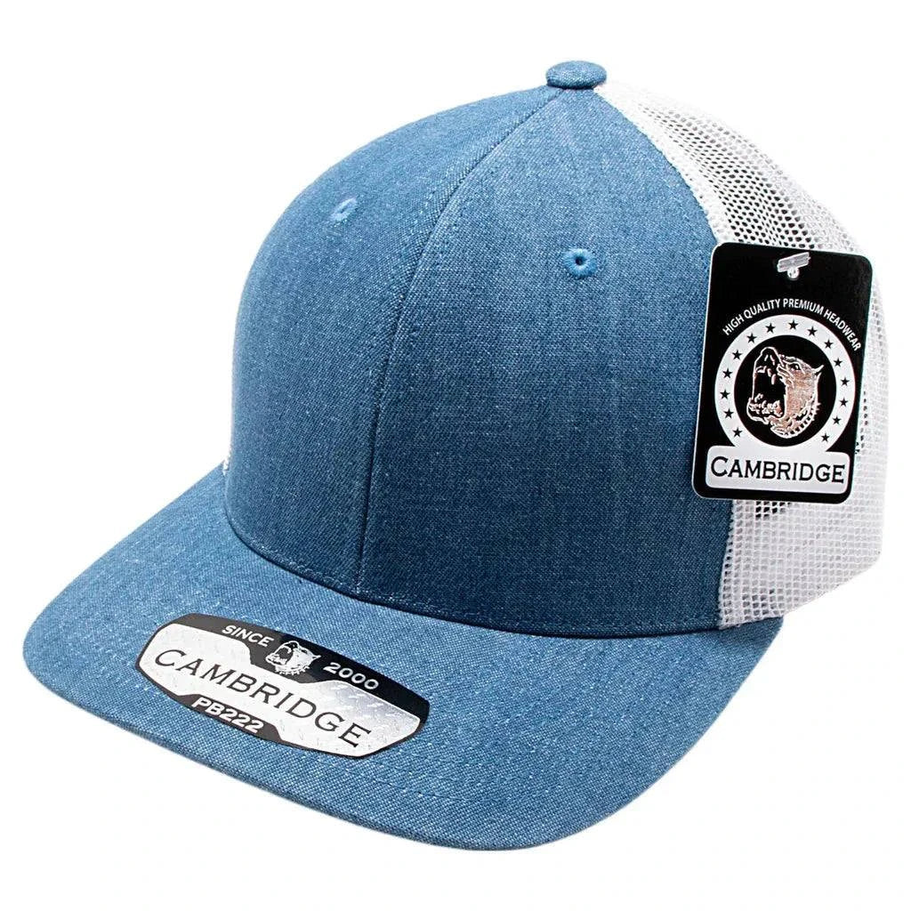 Pit Bull Denim Trucker Hat - Stylish and Durable Design for Ultimate Comfort - Redemption By Ashley North