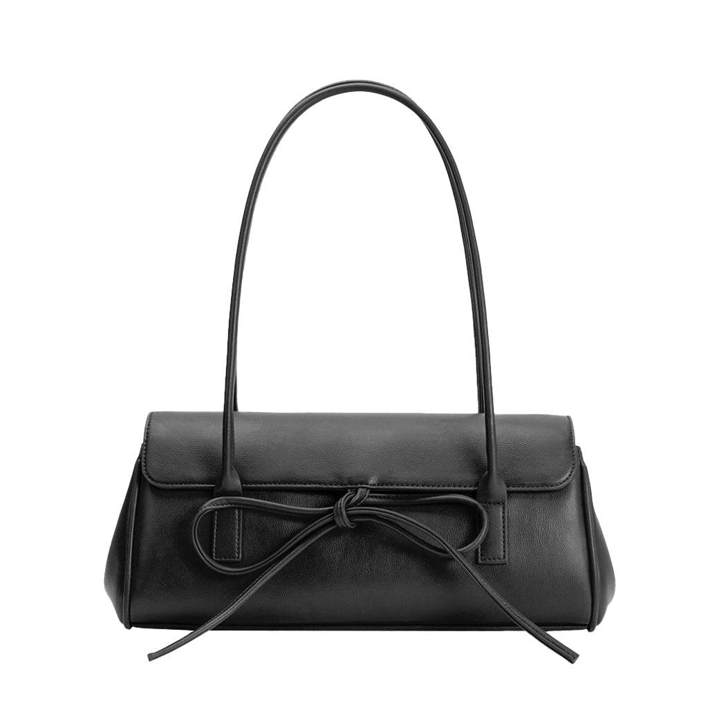 Bowie Black Vegan Bag by Melie Bianco - Stylish Eco-Friendly Shoulder Bag - Redemption By Ashley North