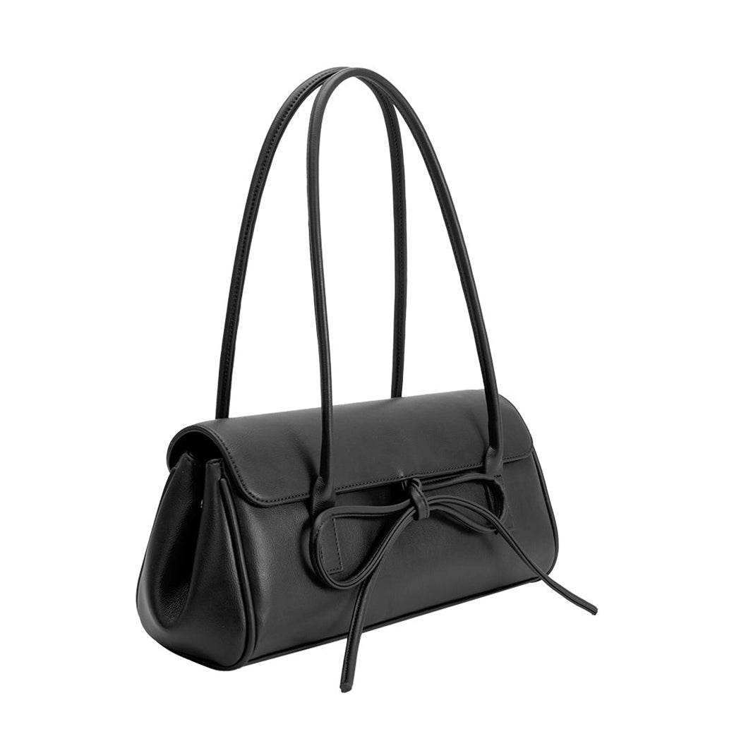 Bowie Black Vegan Bag by Melie Bianco - Stylish Eco-Friendly Shoulder Bag - Redemption By Ashley North