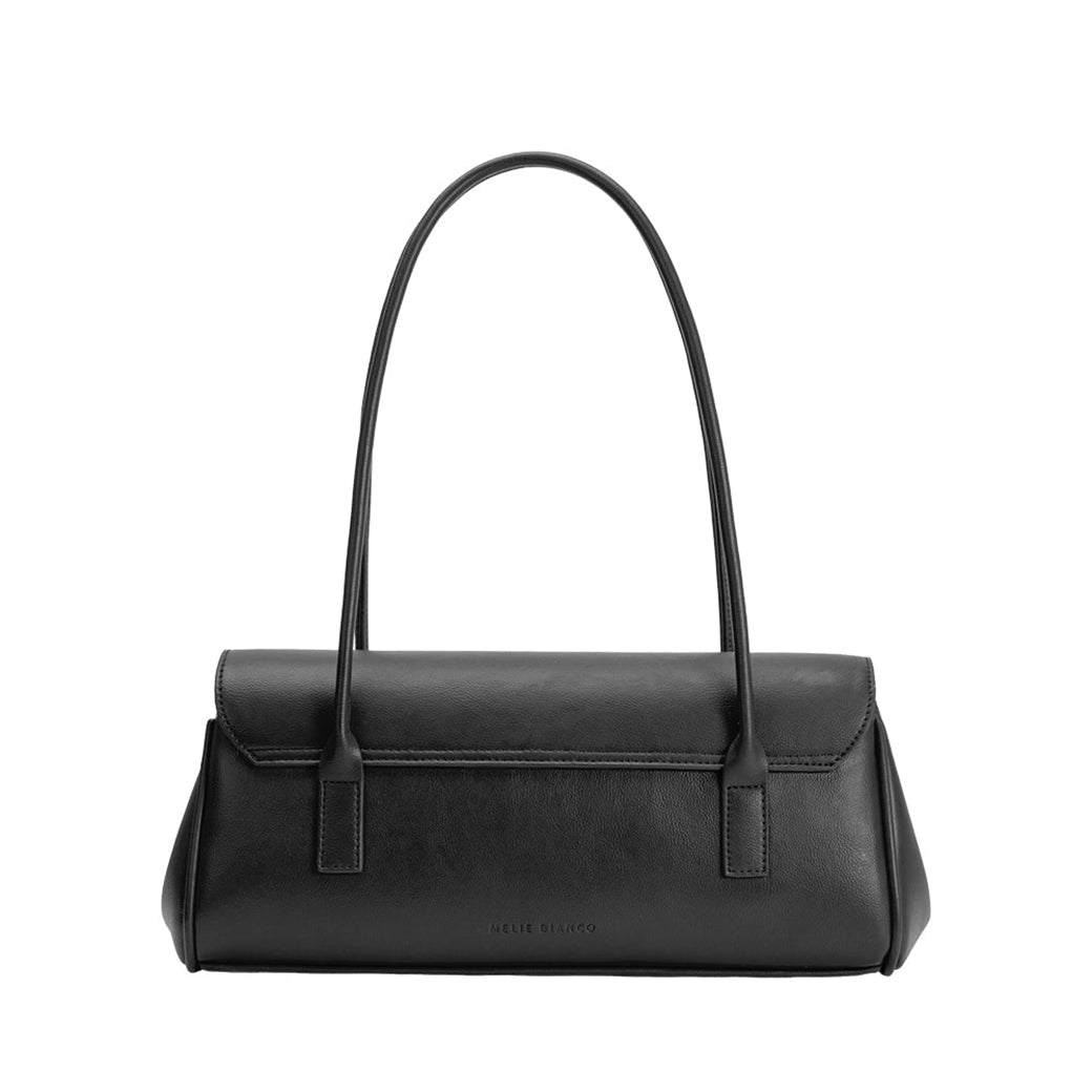 Bowie Black Vegan Bag by Melie Bianco - Stylish Eco-Friendly Shoulder Bag - Redemption By Ashley North