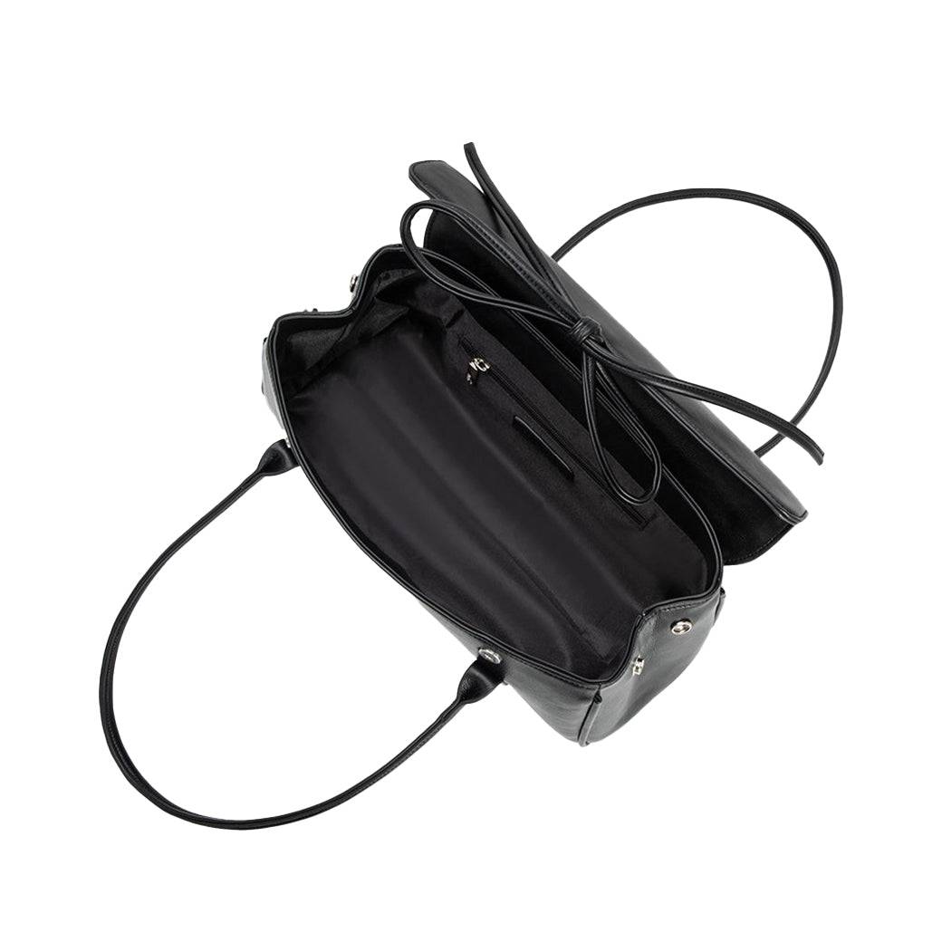 Bowie Black Vegan Bag by Melie Bianco - Stylish Eco-Friendly Shoulder Bag - Redemption By Ashley North