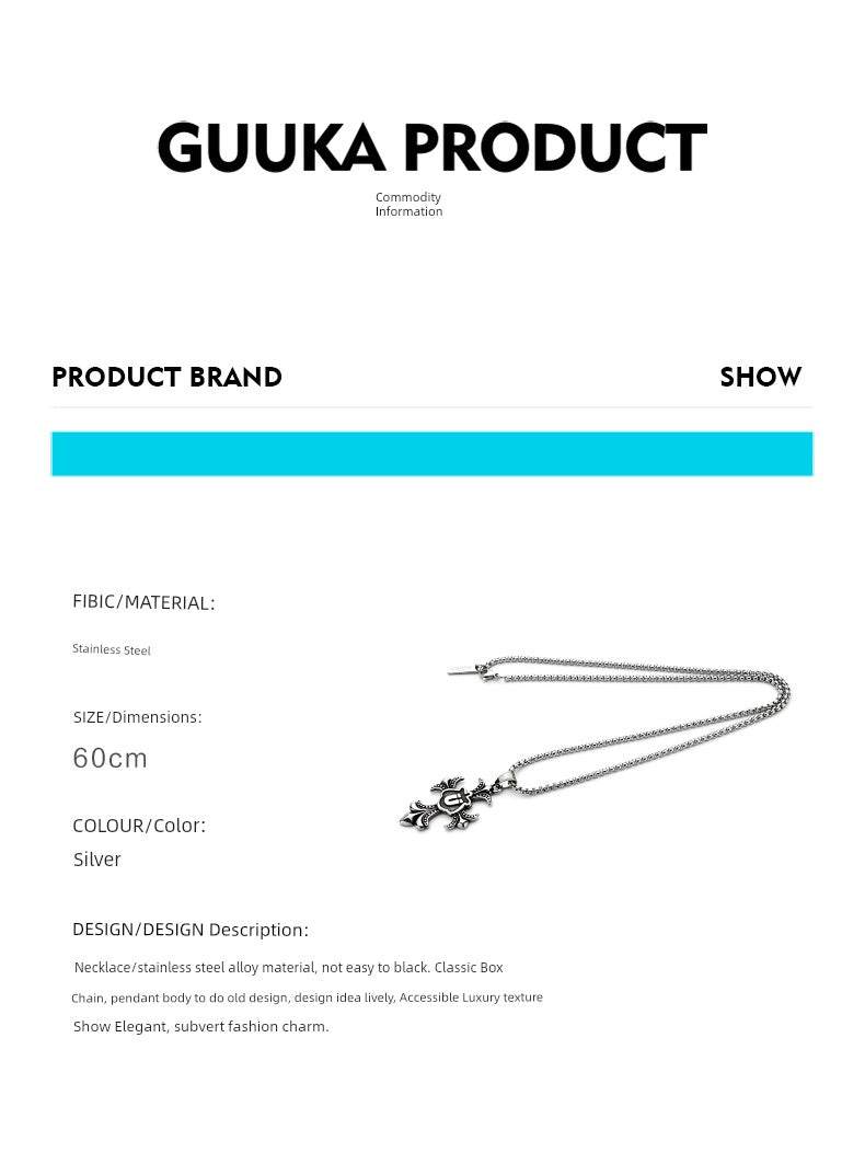 Fashion Brand Stainless Steel Pendant for Stylish Accessories - Redemption By Ashley North