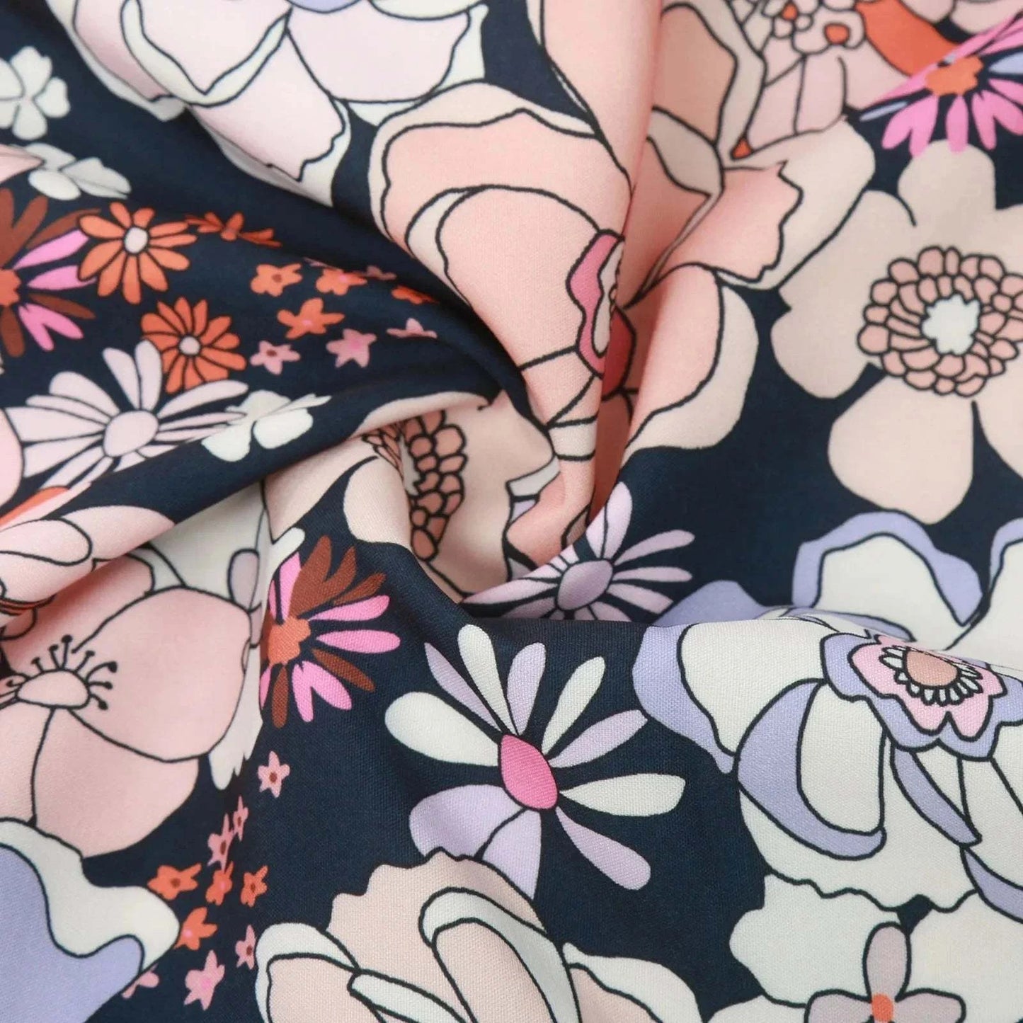 Floral Jumpsuit with Pockets - Bloom & Move Collection - Redemption By Ashley North